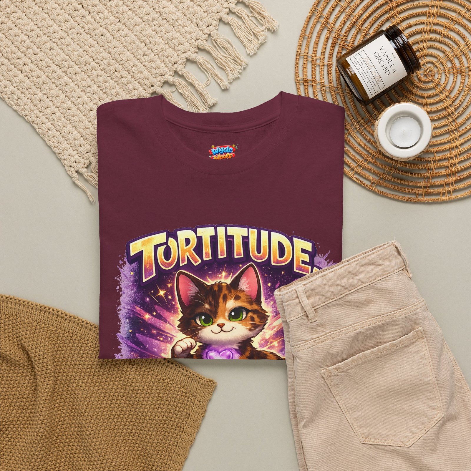 Reese Tortitude Wiggle Woofs™ Heavy Cotton Tee - Image 63
