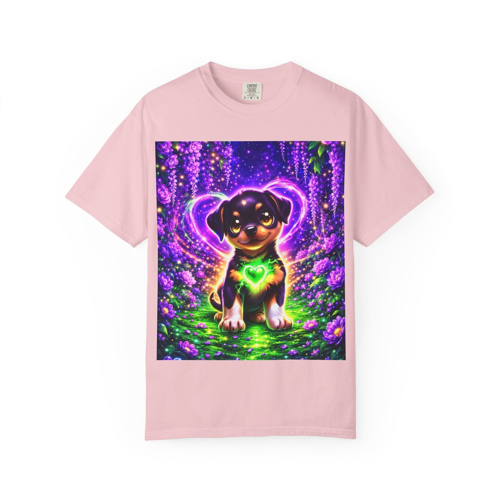 Zeus Wiggle Woofs™ Magical Heartlight Adult T-Shirt - Image 17