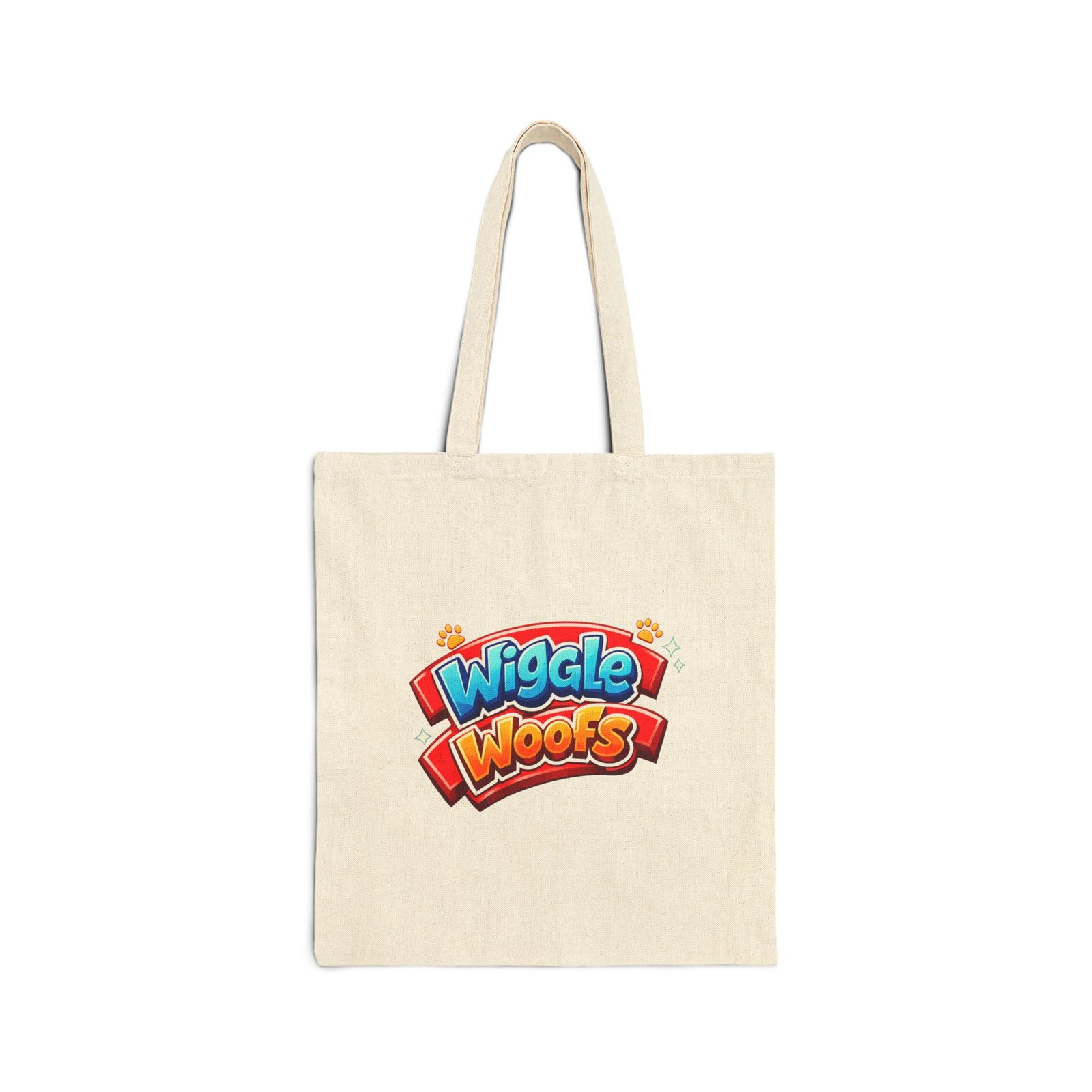 Reese Wiggle Woofs™ Cotton Canvas Tote Bag - Image 2