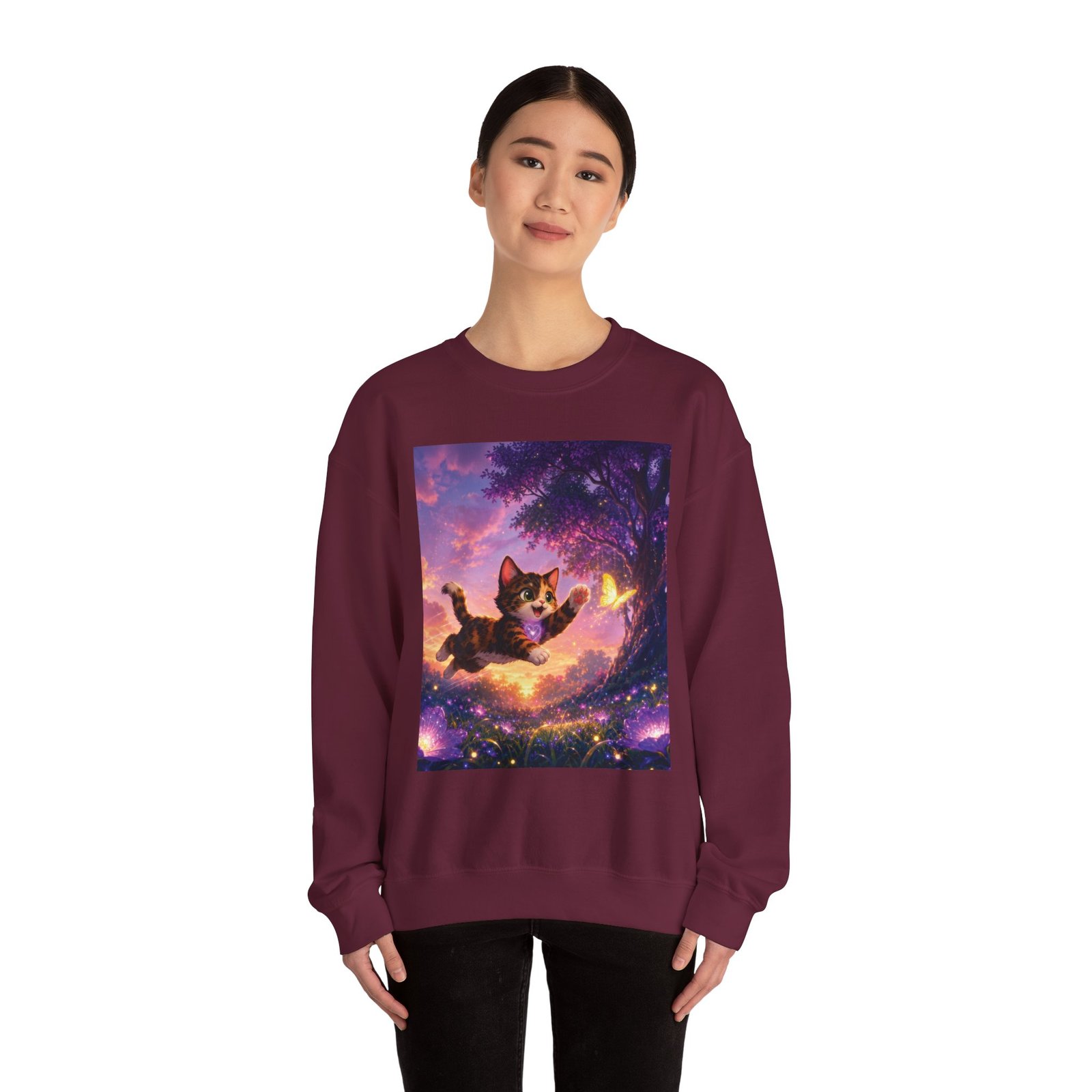 Reese Wiggle Woofs™ Unisex Heavy Blend™ Crewneck Sweatshirt - Image 11