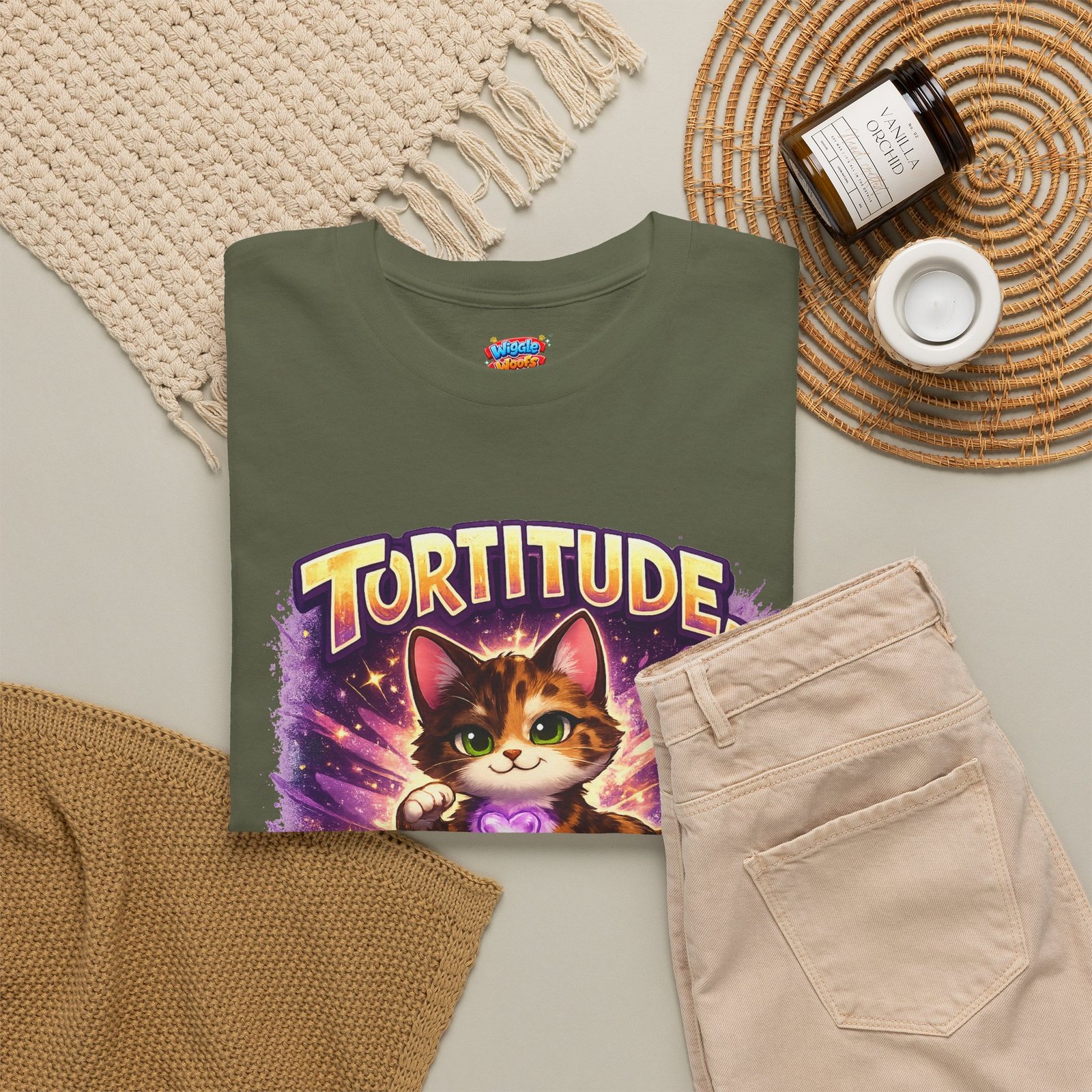 Reese Tortitude Wiggle Woofs™ Heavy Cotton Tee - Image 69