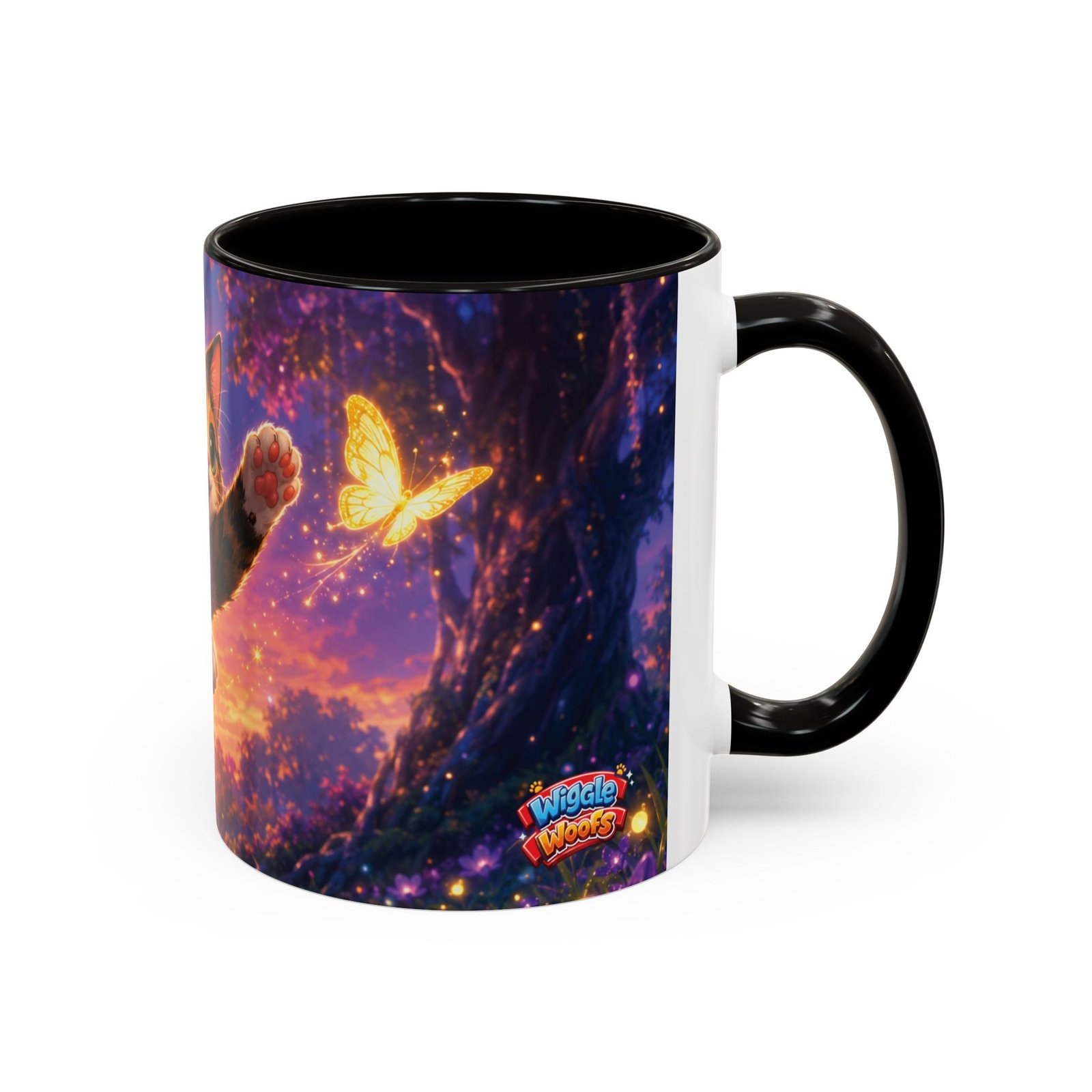 Reese Wiggle Woofs™ Colorful Mug | Ceramic Coffee Cup (11oz & 15oz) - Image 2