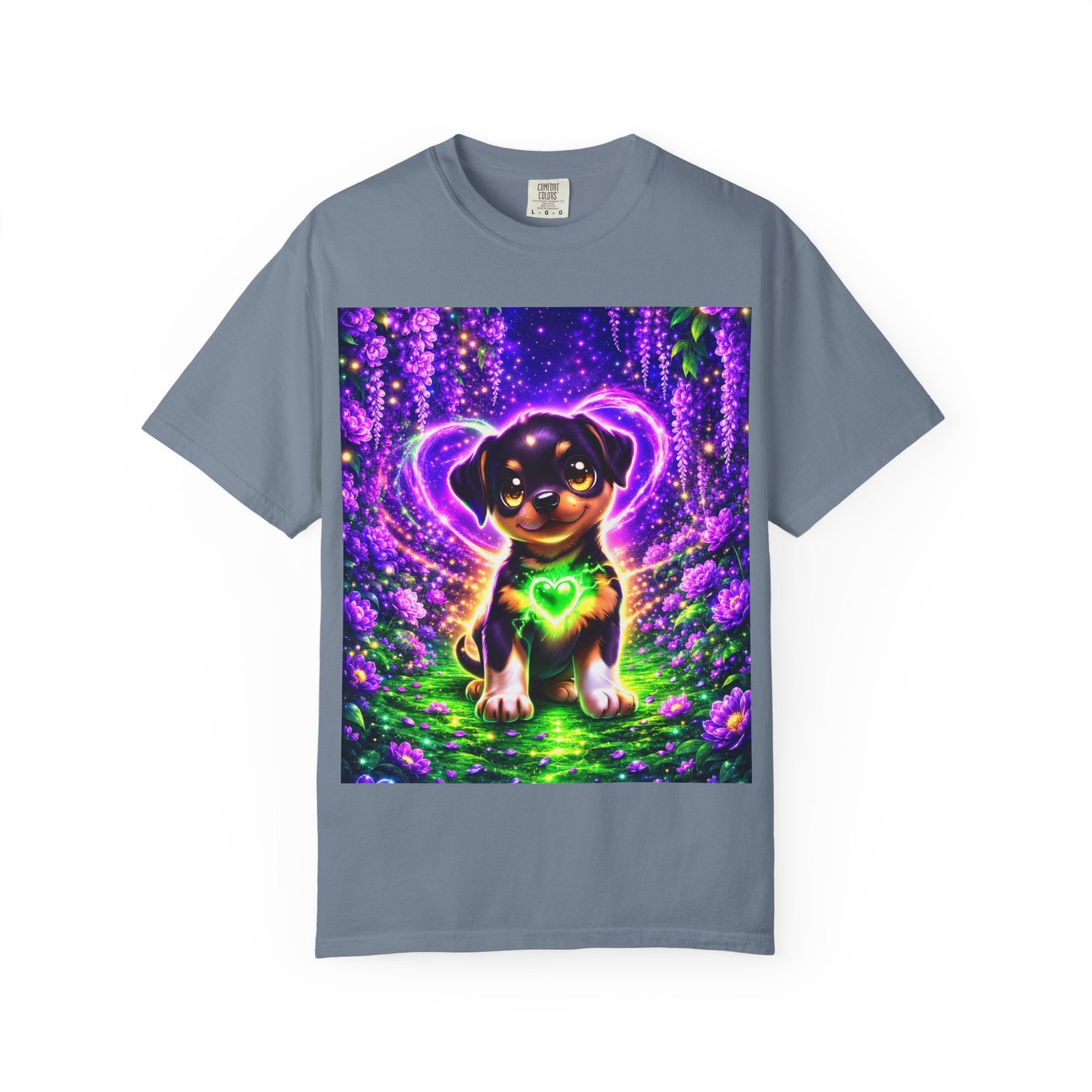 Zeus Wiggle Woofs™ Magical Heartlight Adult T-Shirt - Image 11