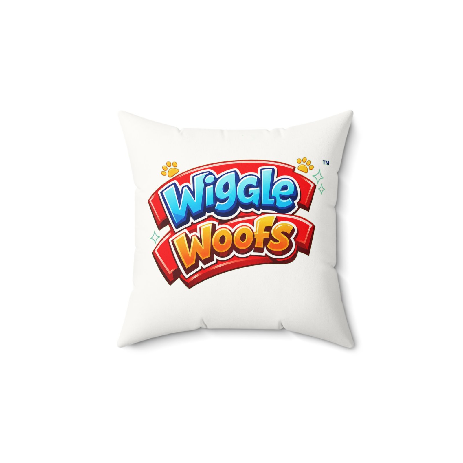 Oliver- Faux Suede Wiggle Woof Customized Pillow - Image 2