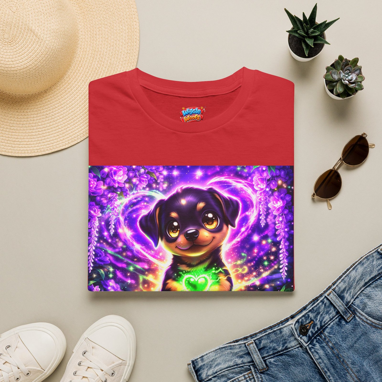 Zeus Wiggle Woofs™ Softstyle Tee - Image 62
