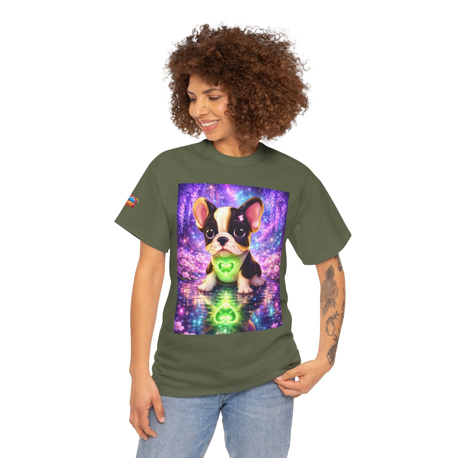 Bella Wiggle Woofs™ Heavy Cotton Tee - Image 72