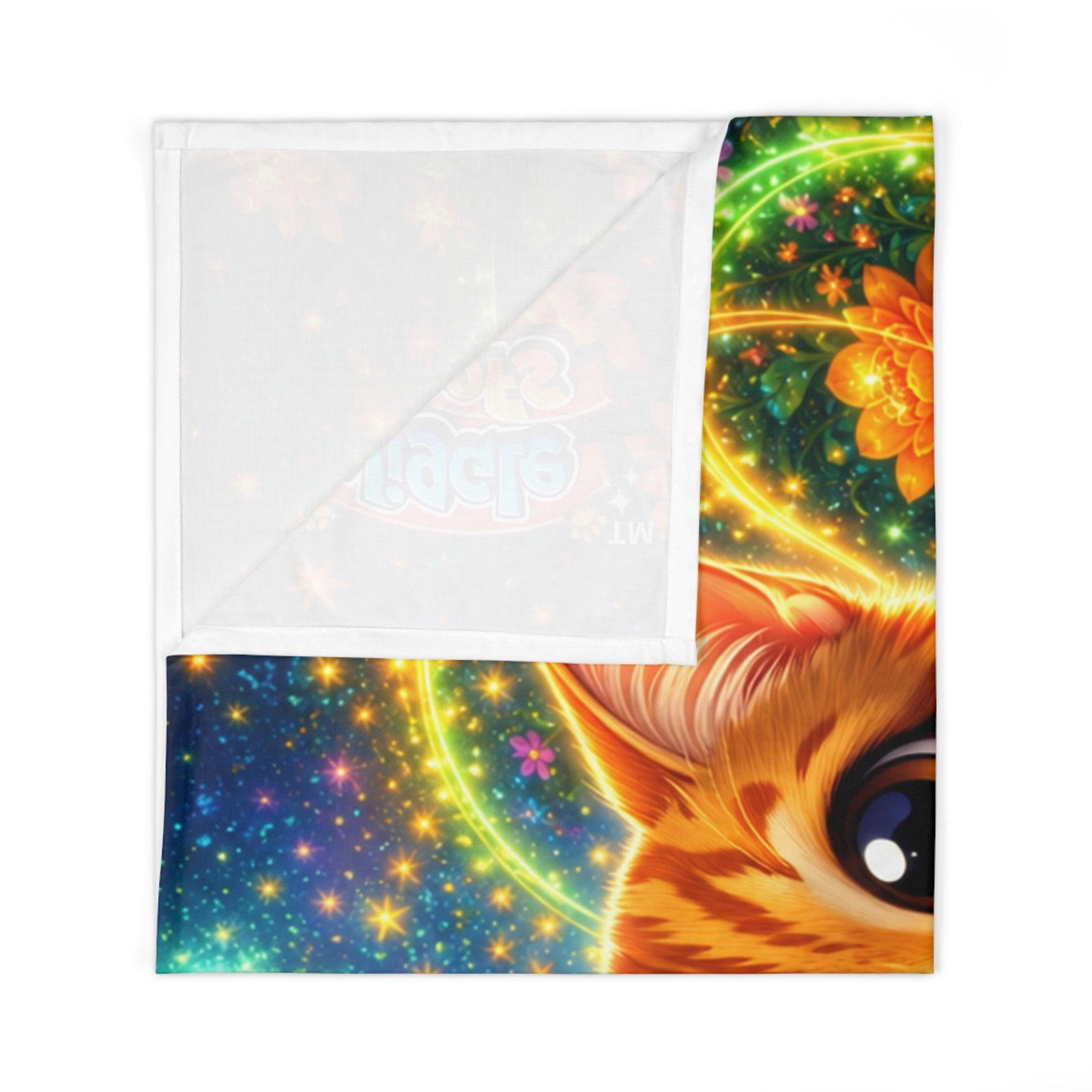 Tigger the Cat Wiggle Woofs™ Baby Swaddle Blanket - Image 2