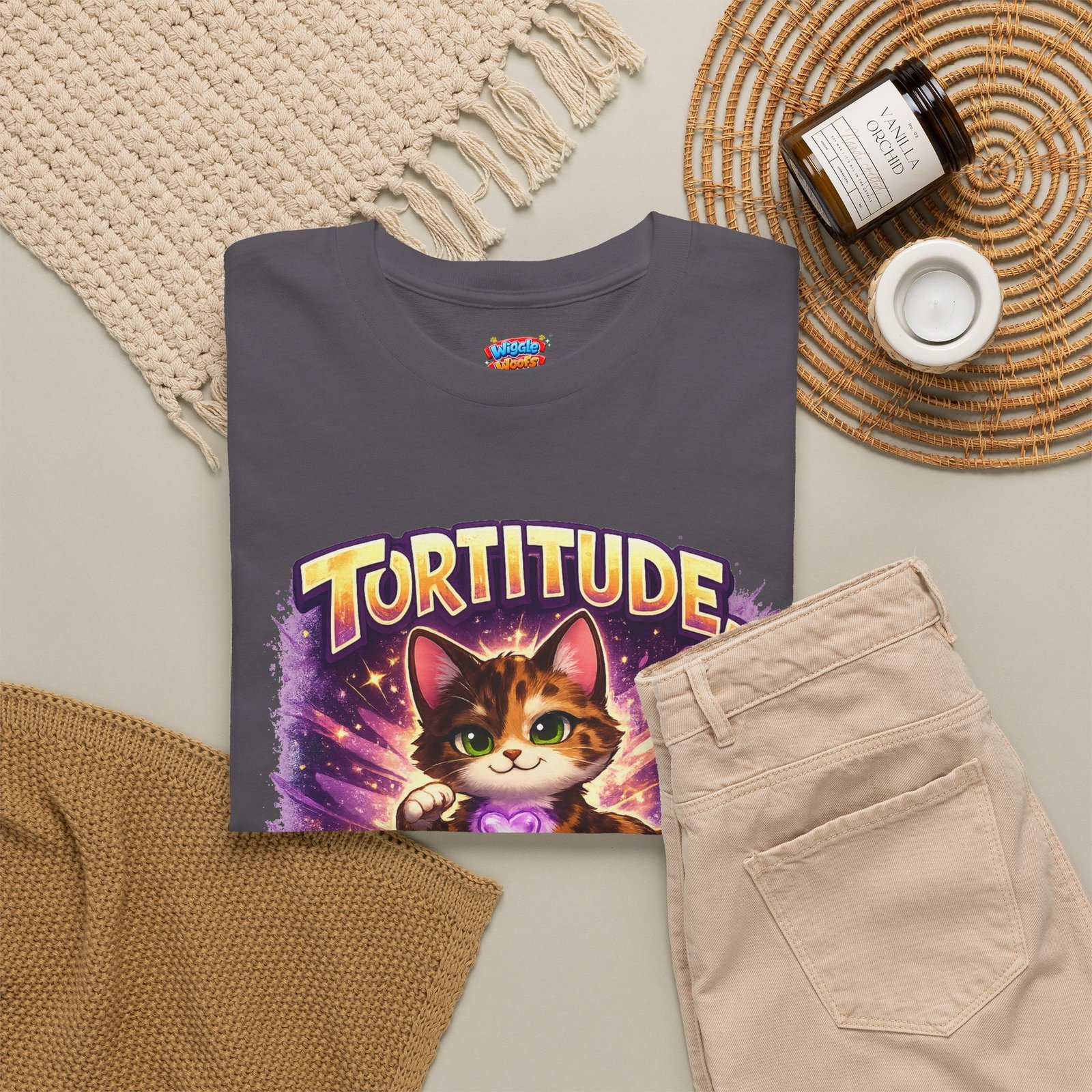 Reese Tortitude Wiggle Woofs™ Heavy Cotton Tee - Image 51
