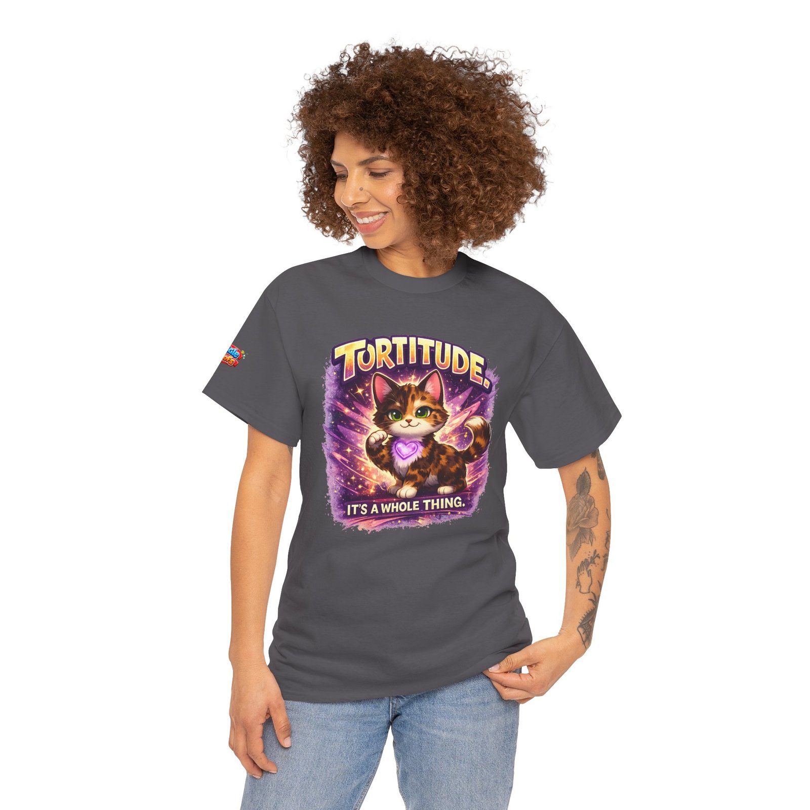 Reese Tortitude Wiggle Woofs™ Heavy Cotton Tee - Image 54