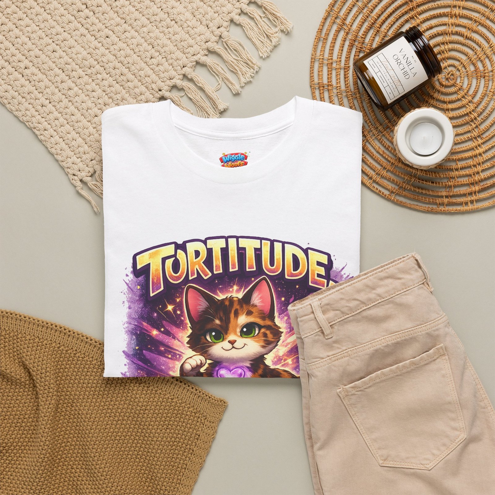 Reese Tortitude Wiggle Woofs™ Heavy Cotton Tee
