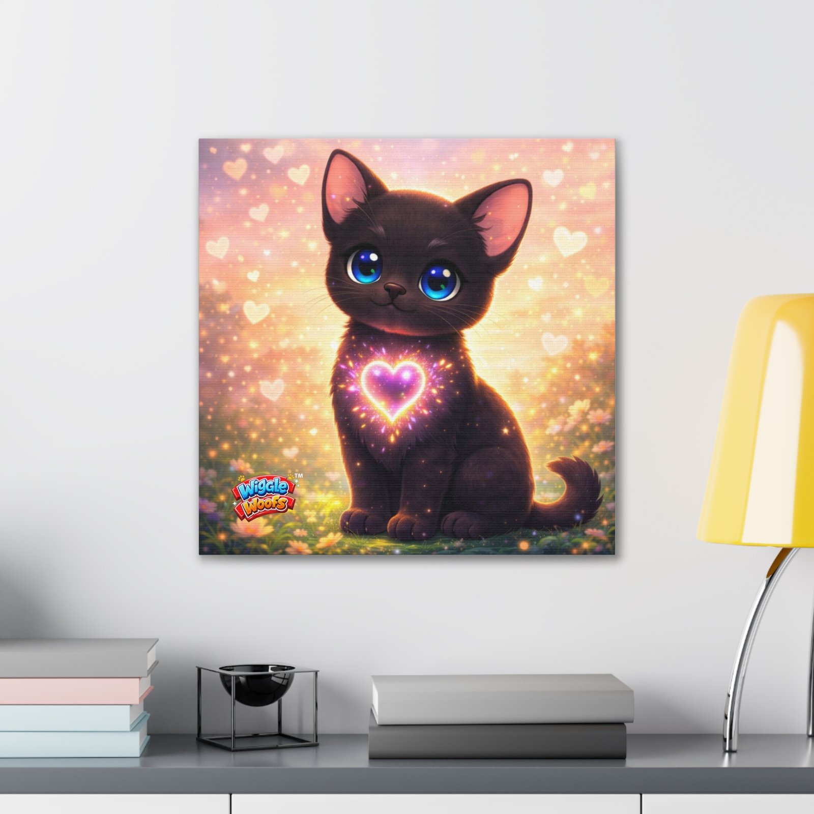 Midnight Wiggle Woofs™ Stretched Canvas - Image 15