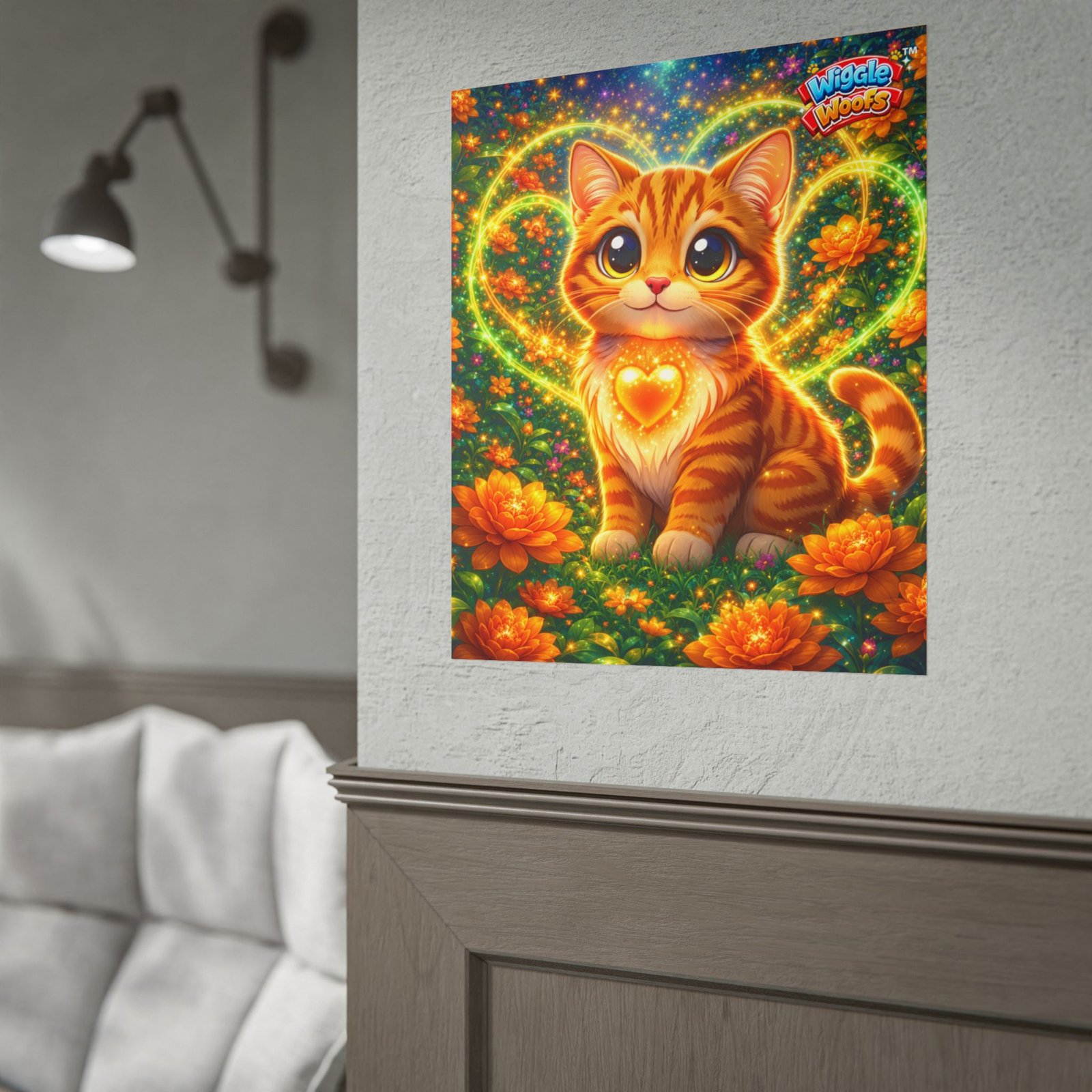 Tigger the Cat Wiggle Woofs™ Rolled Poster - Image 5