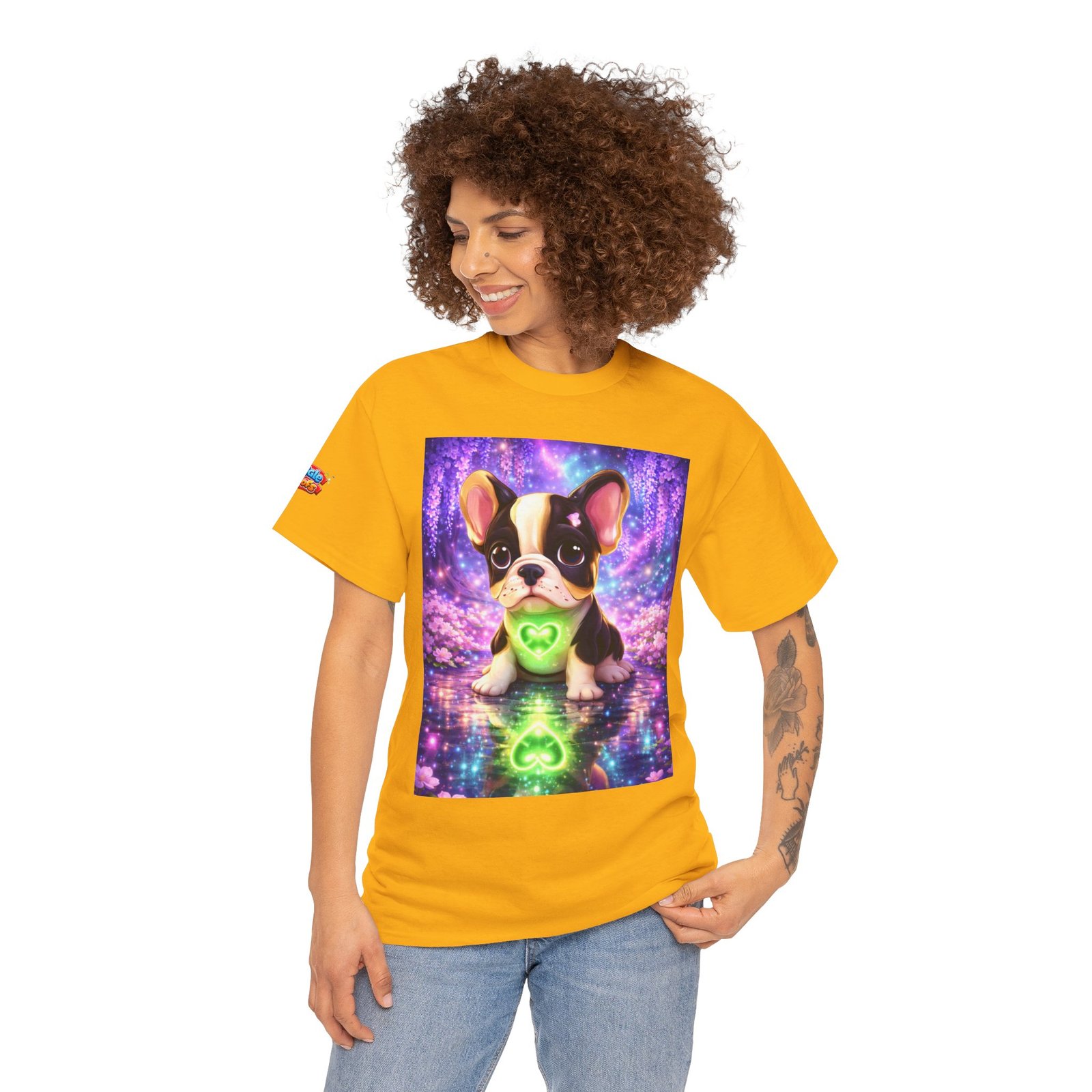 Bella Wiggle Woofs™ Heavy Cotton Tee - Image 84