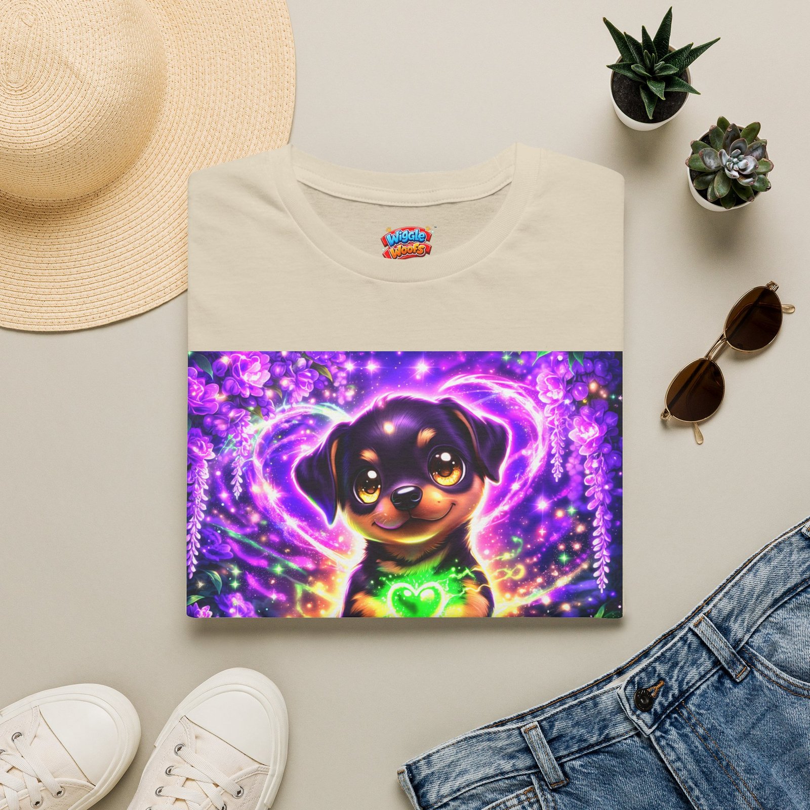 Zeus Wiggle Woofs™ Softstyle Tee - Image 12
