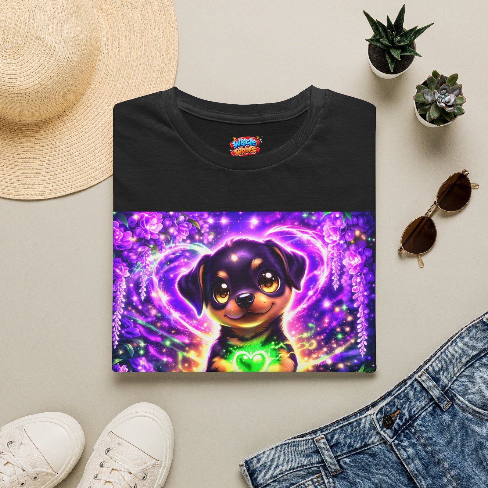 Zeus Wiggle Woofs™ Softstyle Tee - Image 7