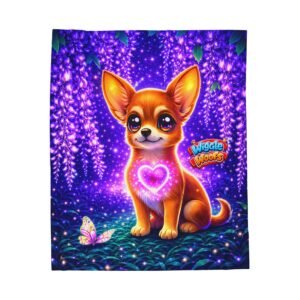 penny-wiggle-woofs-chihuahua-plush-blanket