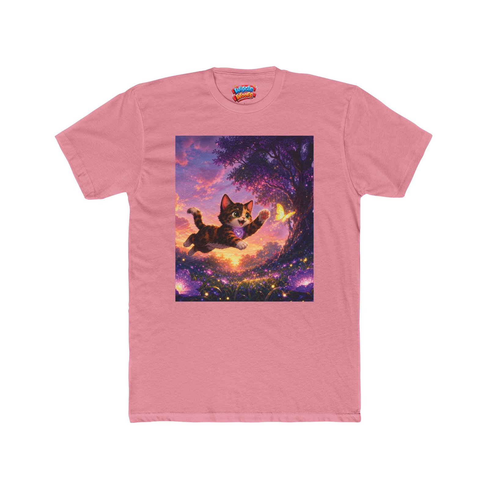 Reese Wiggle Woofs™ Unisex Cotton Crew Tee - Image 15