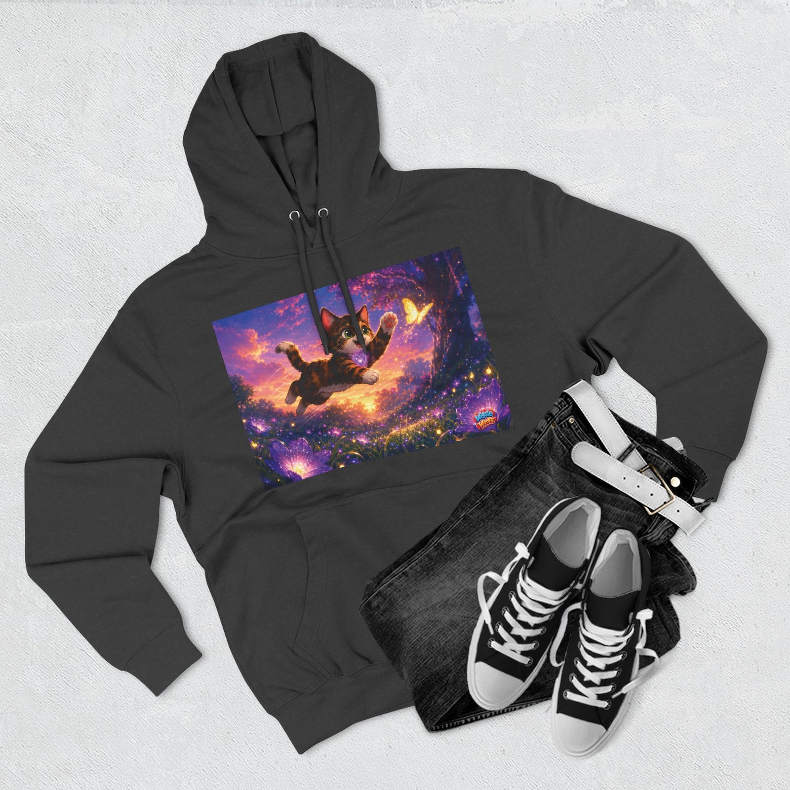 Reese Wiggle Woofs™ Three-Panel Fleece Hoodie - Image 9