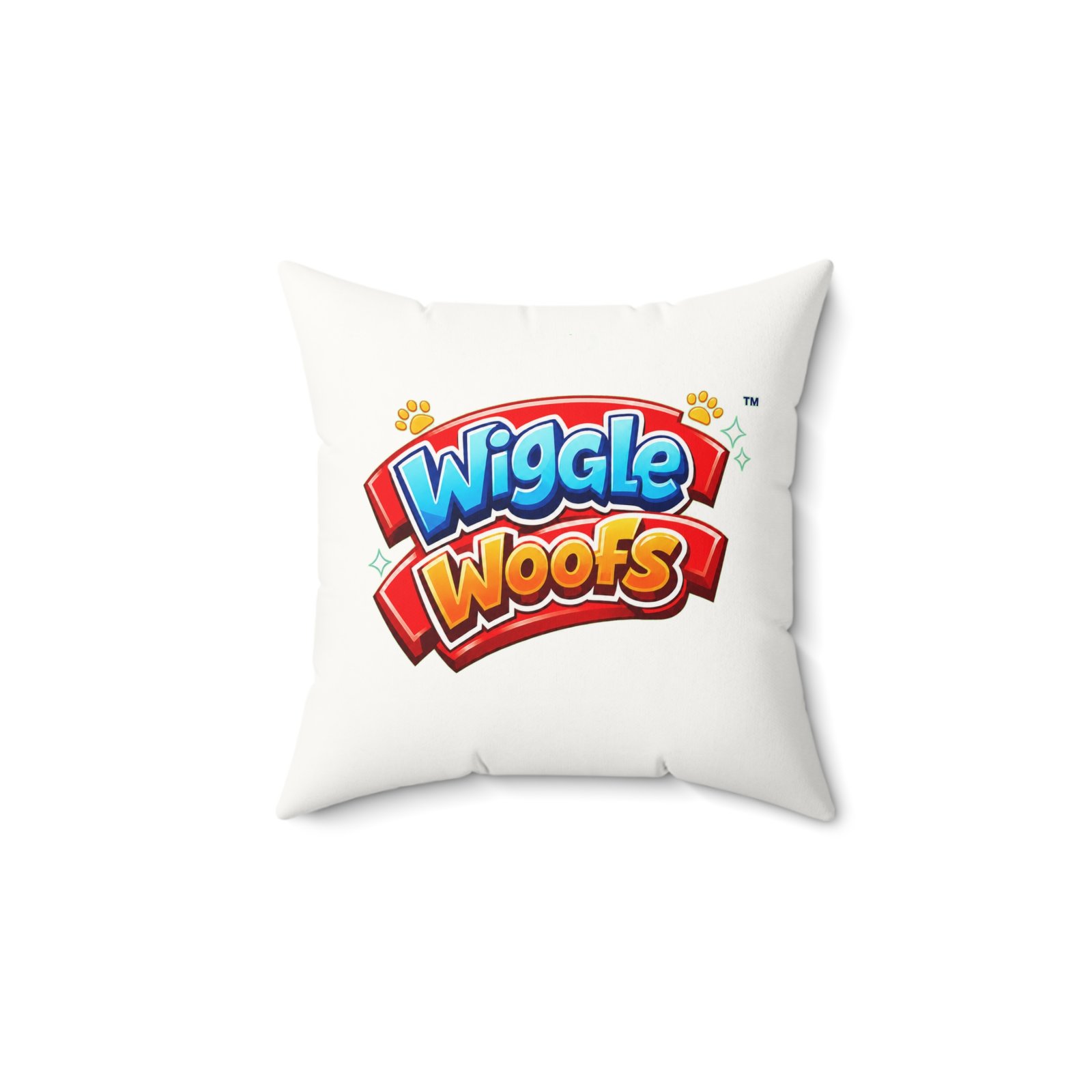 Zeus Wiggle Woofs™ Magical Heartlight Faux Suede Pillow - Image 2