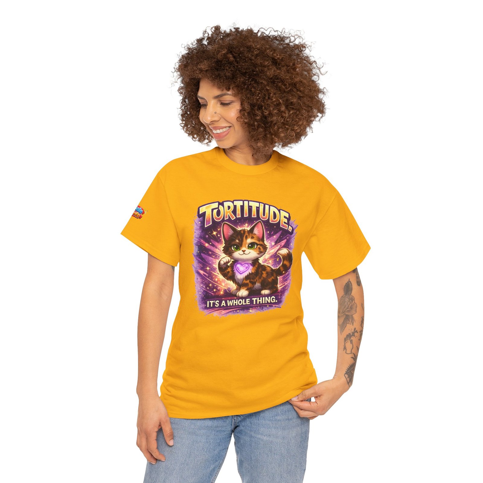 Reese Tortitude Wiggle Woofs™ Heavy Cotton Tee - Image 84