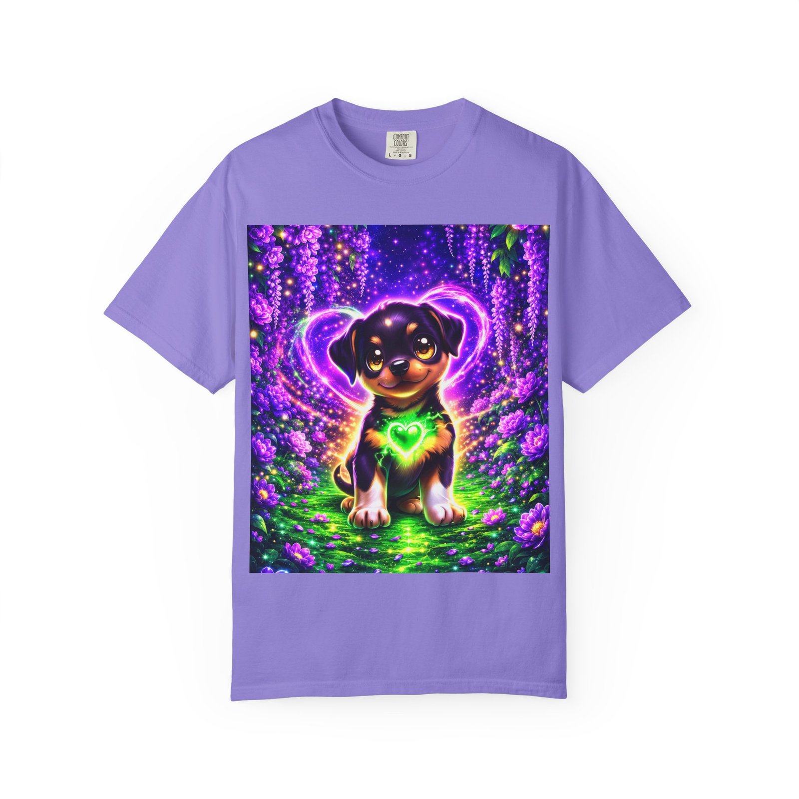 Zeus Wiggle Woofs™ Magical Heartlight Adult T-Shirt - Image 15