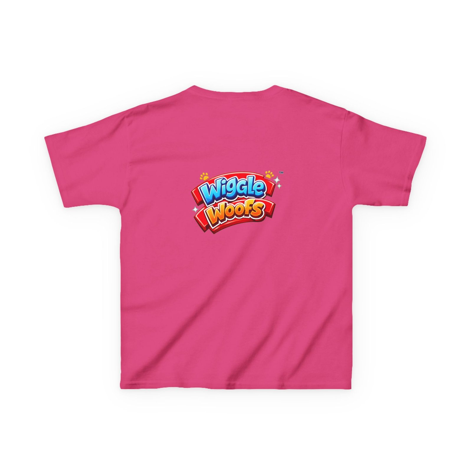 A soft, midweight kids tee featuring Tigger, the playful orange tabby from Wiggle Woofs™ - Image 20