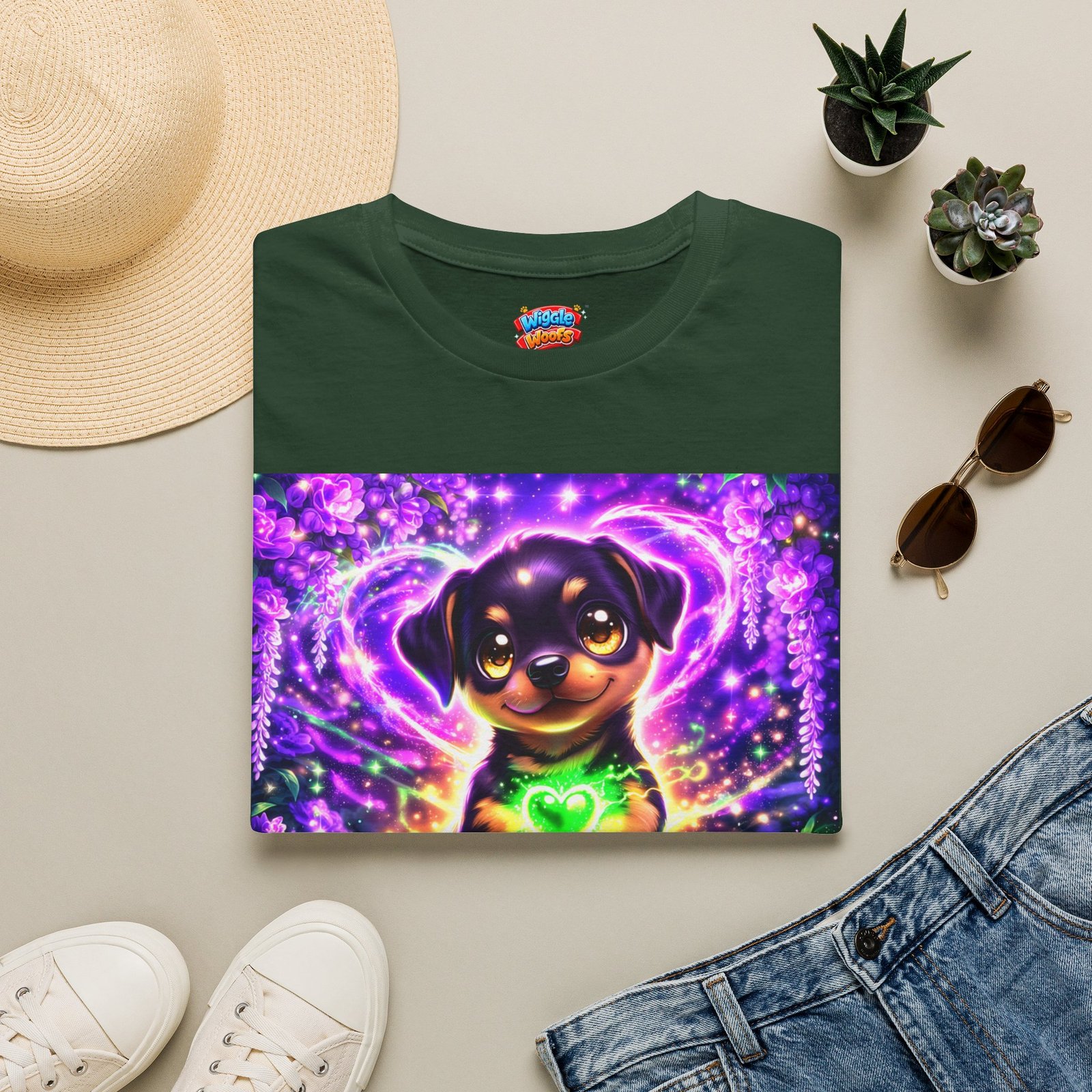 Zeus Wiggle Woofs™ Softstyle Tee - Image 37