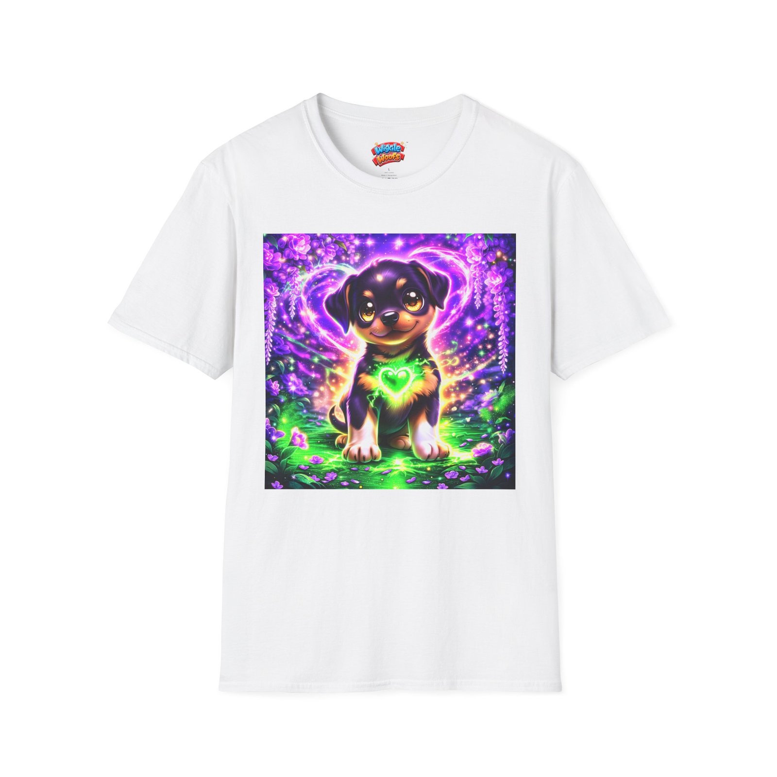 Zeus Wiggle Woofs™ Softstyle Tee - Image 3