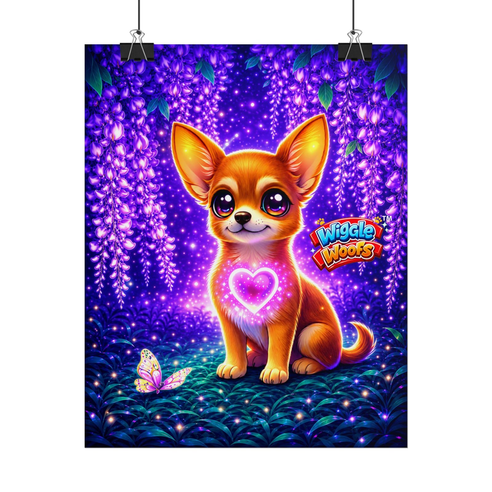 Penny Wiggle Woofs™ Chihuahua Poster