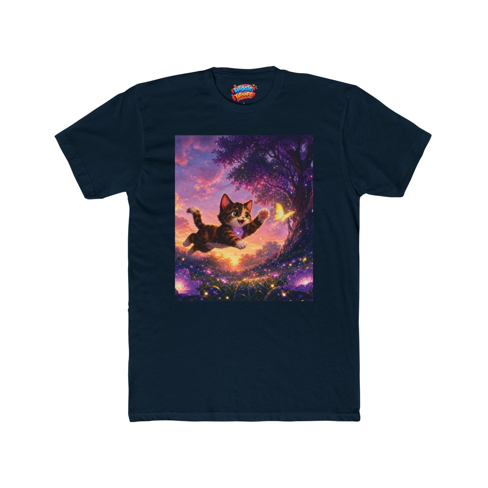 Reese Wiggle Woofs™ Unisex Cotton Crew Tee - Image 13