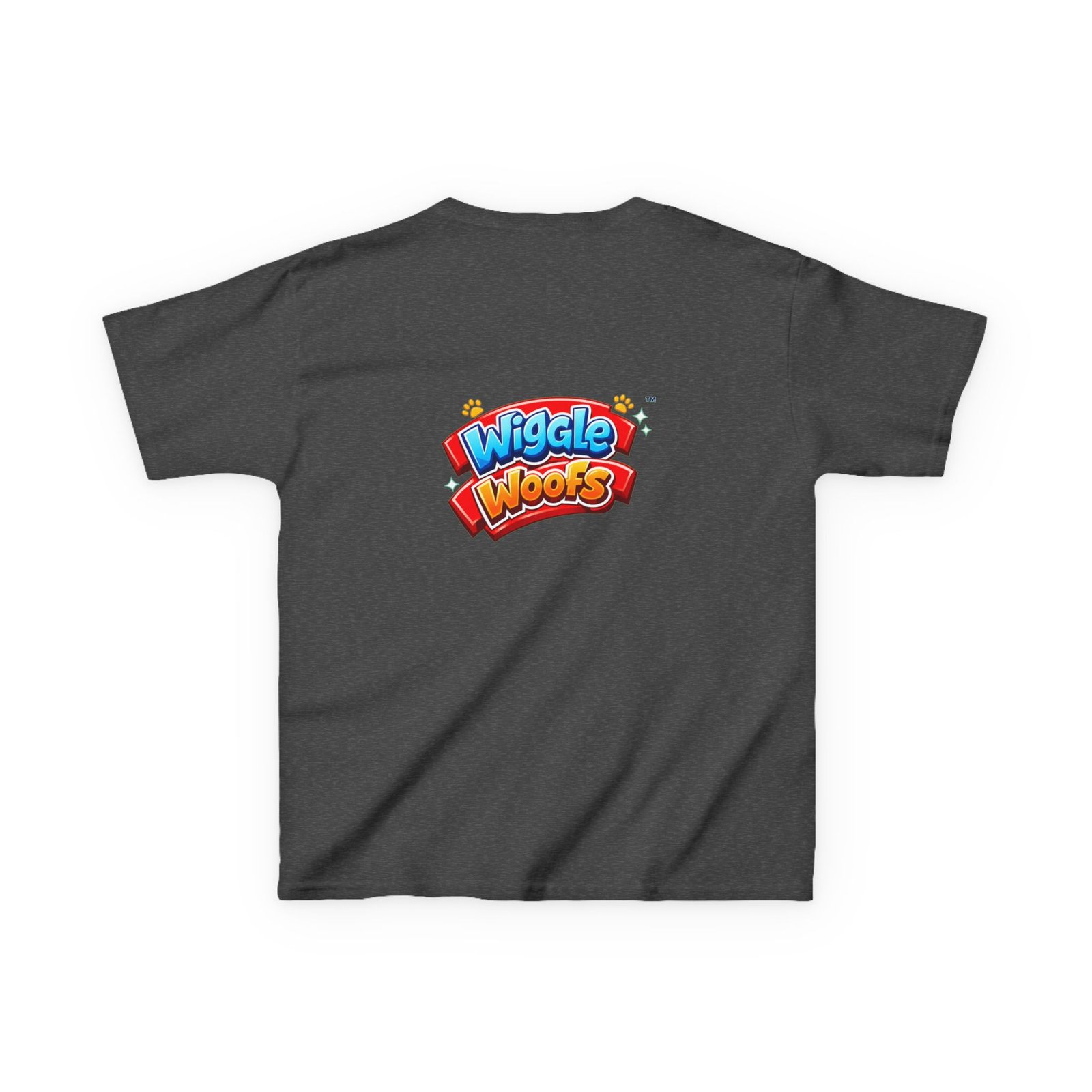 A soft, midweight kids tee featuring Tigger, the playful orange tabby from Wiggle Woofs™ - Image 10