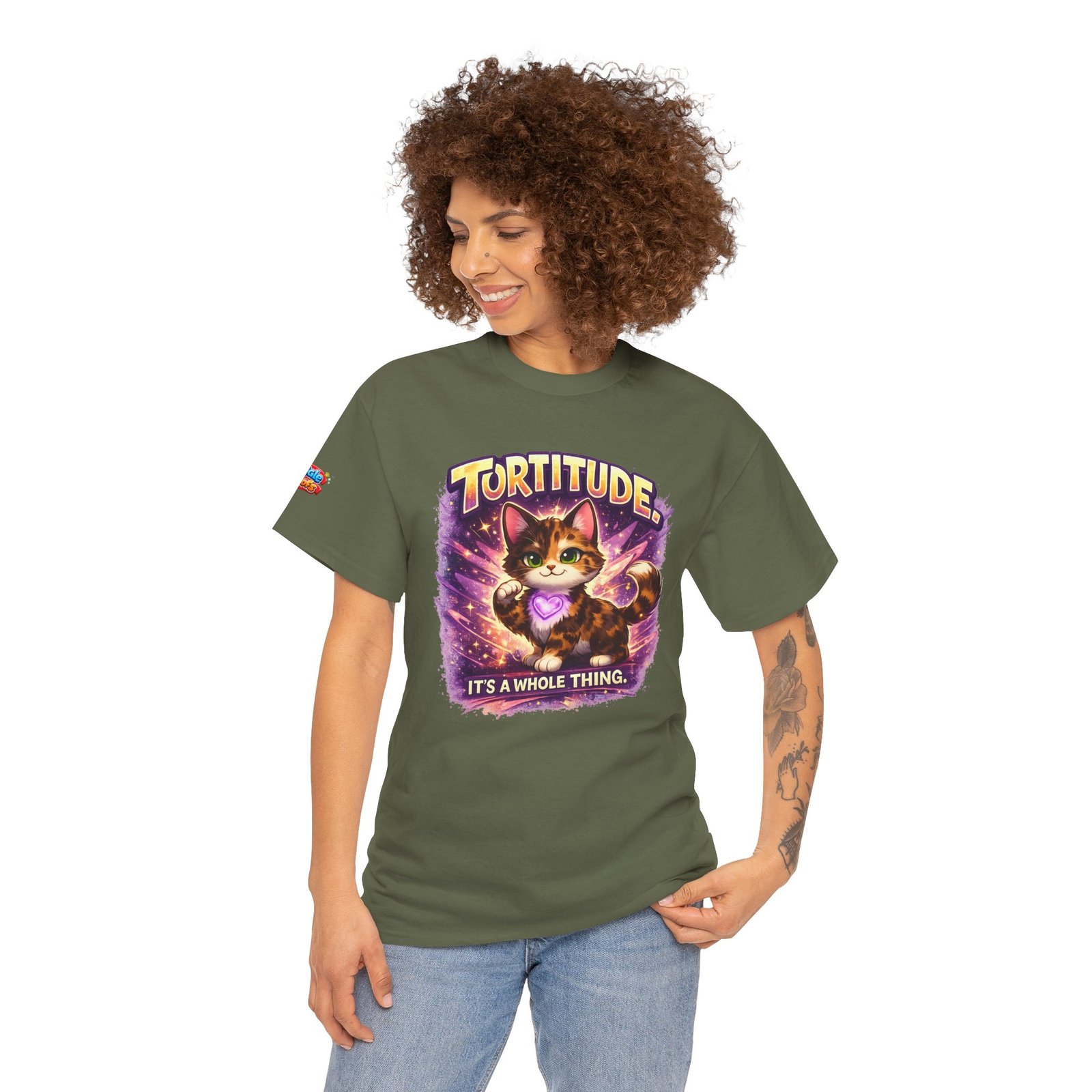 Reese Tortitude Wiggle Woofs™ Heavy Cotton Tee - Image 72