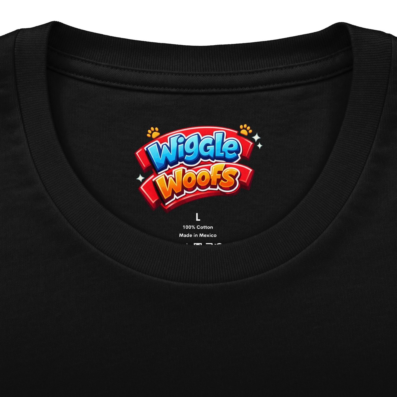 Reese Wiggle Woofs™ Unisex Cotton Crew Tee - Image 9