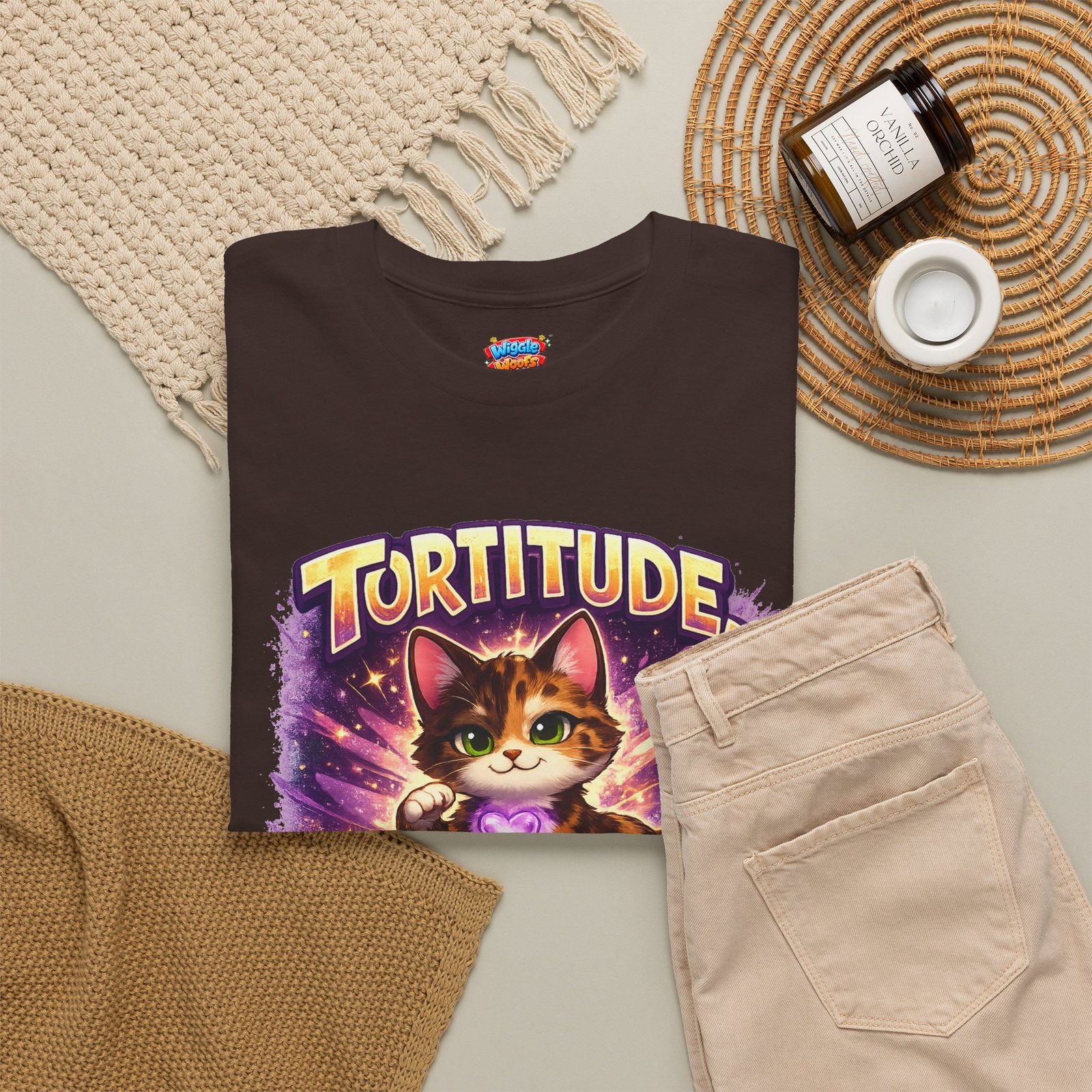Reese Tortitude Wiggle Woofs™ Heavy Cotton Tee - Image 87