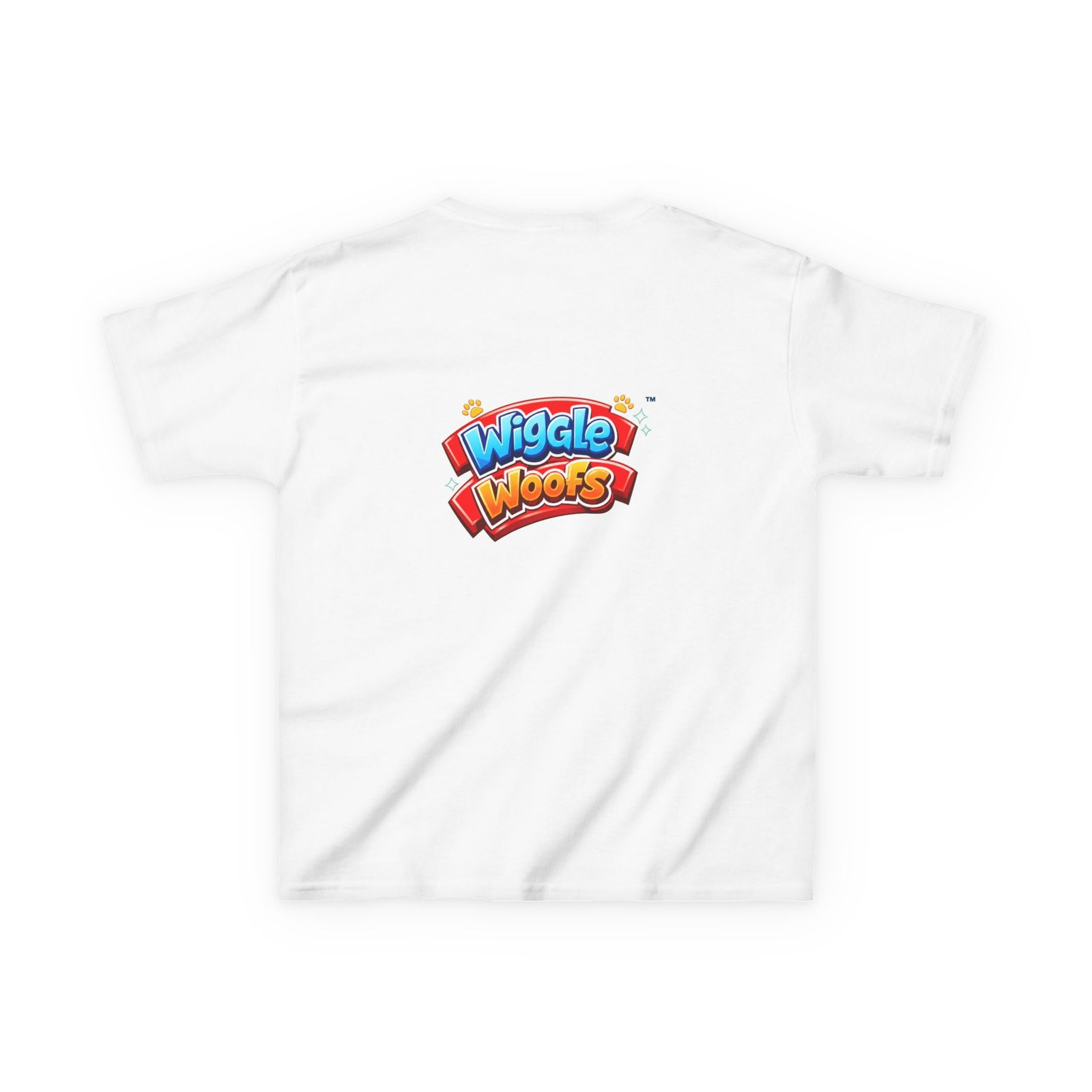 A soft, midweight kids tee featuring Tigger, the playful orange tabby from Wiggle Woofs™ - Image 2