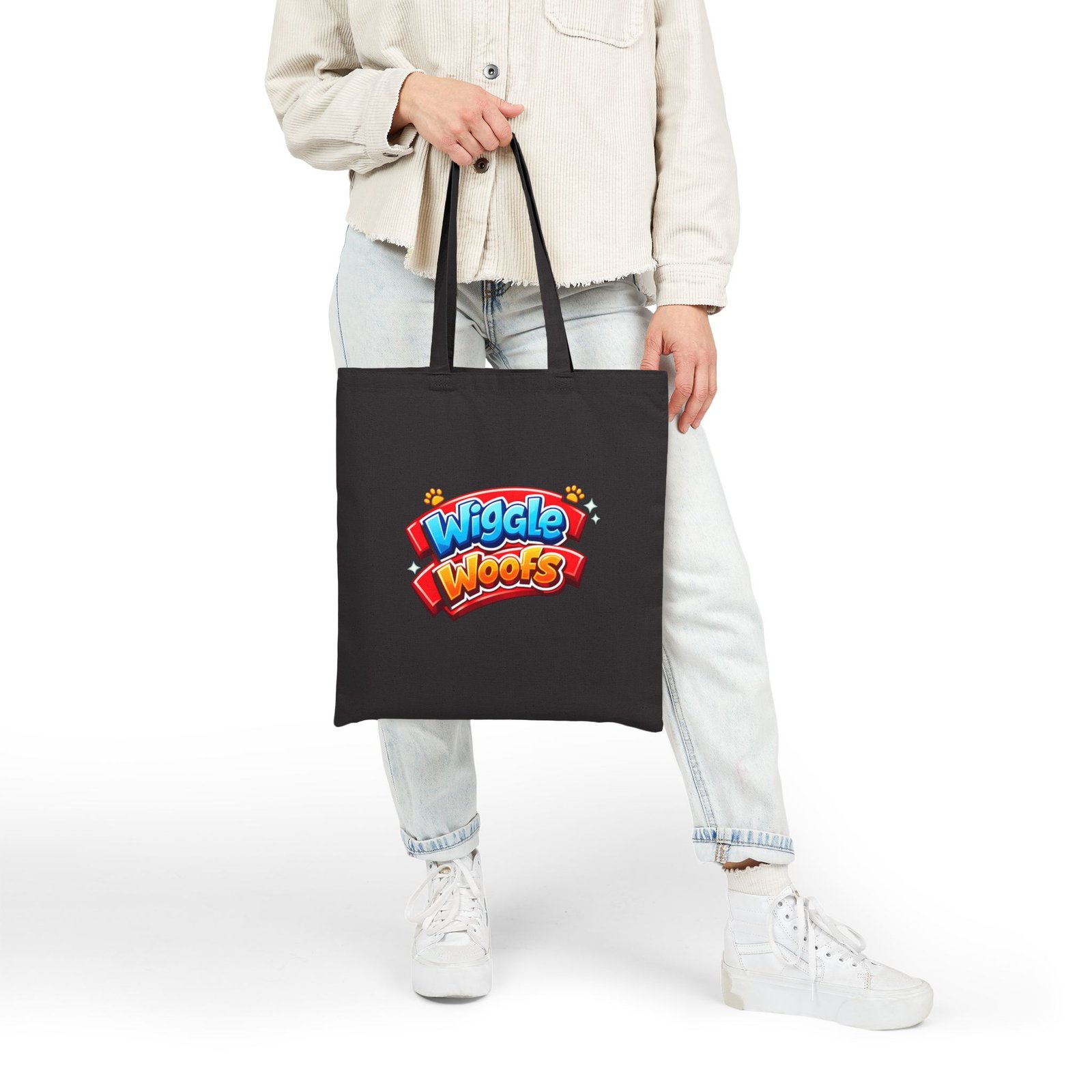 Reese Wiggle Woofs™ Cotton Canvas Tote Bag - Image 20