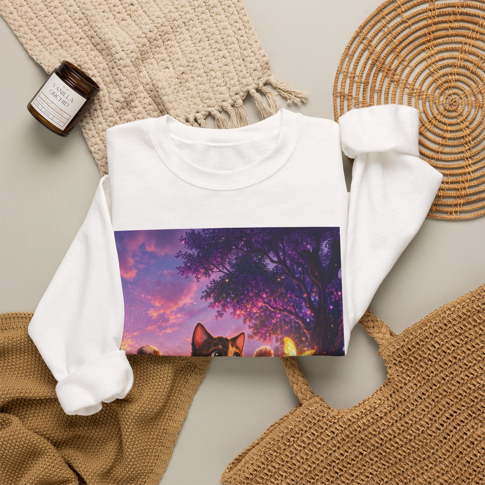 Reese Wiggle Woofs™ Unisex Heavy Blend™ Crewneck Sweatshirt - Image 5