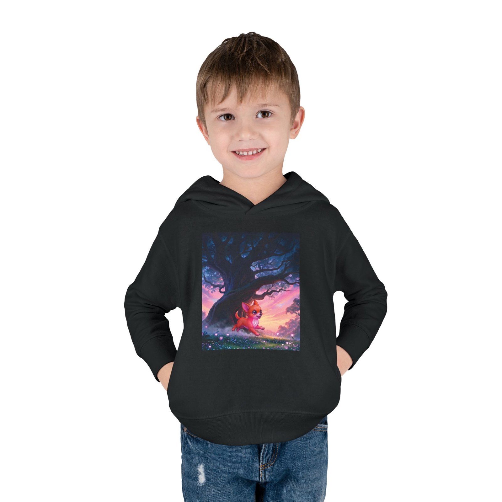 Penny Wiggle Woofs™ Toddler Pullover Fleece Hoodies
