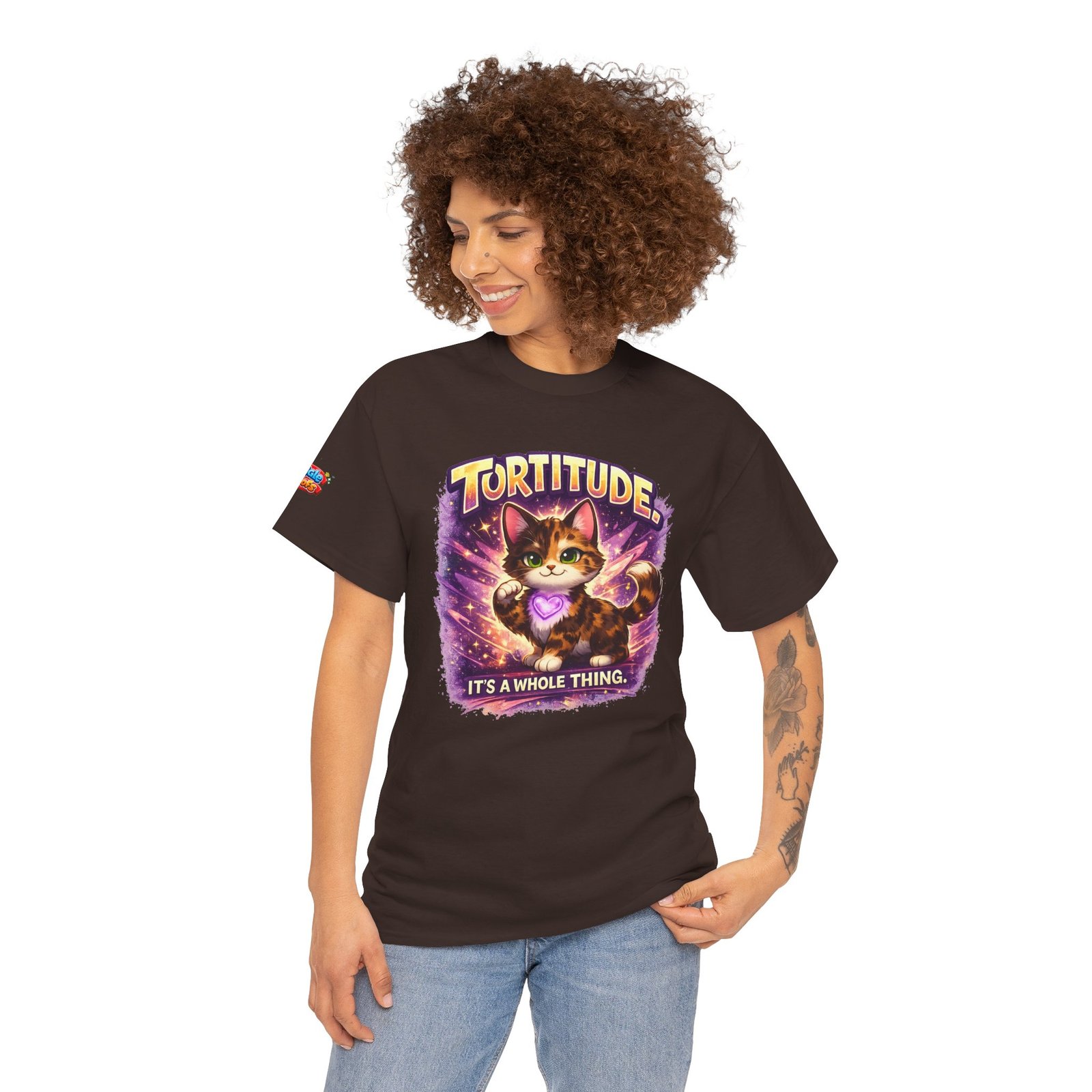 Reese Tortitude Wiggle Woofs™ Heavy Cotton Tee - Image 90