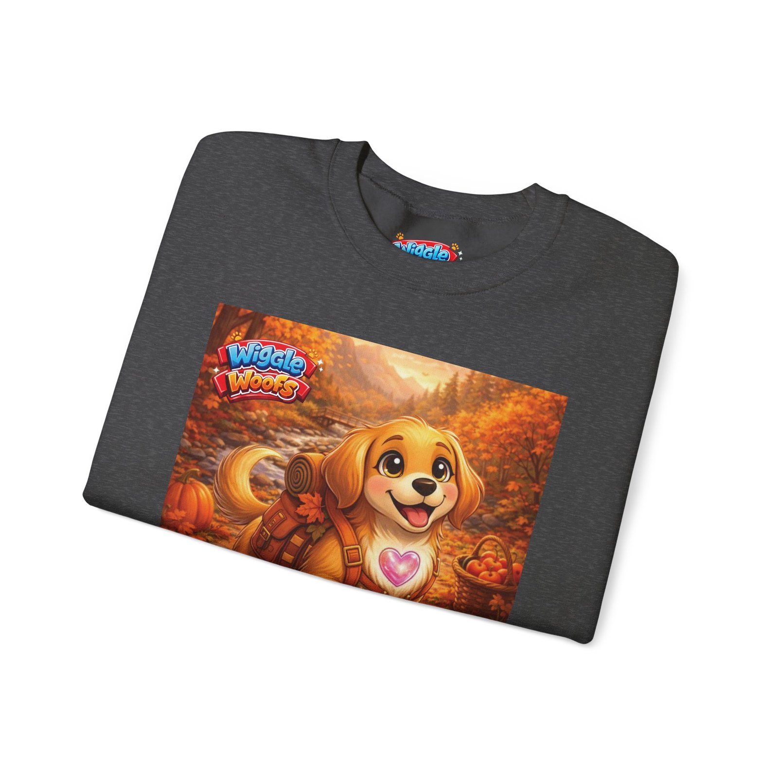'Bumbles' Wiggle Woofs™ Unisex Heavy Blend™ Crewneck Sweatshirt - Image 10