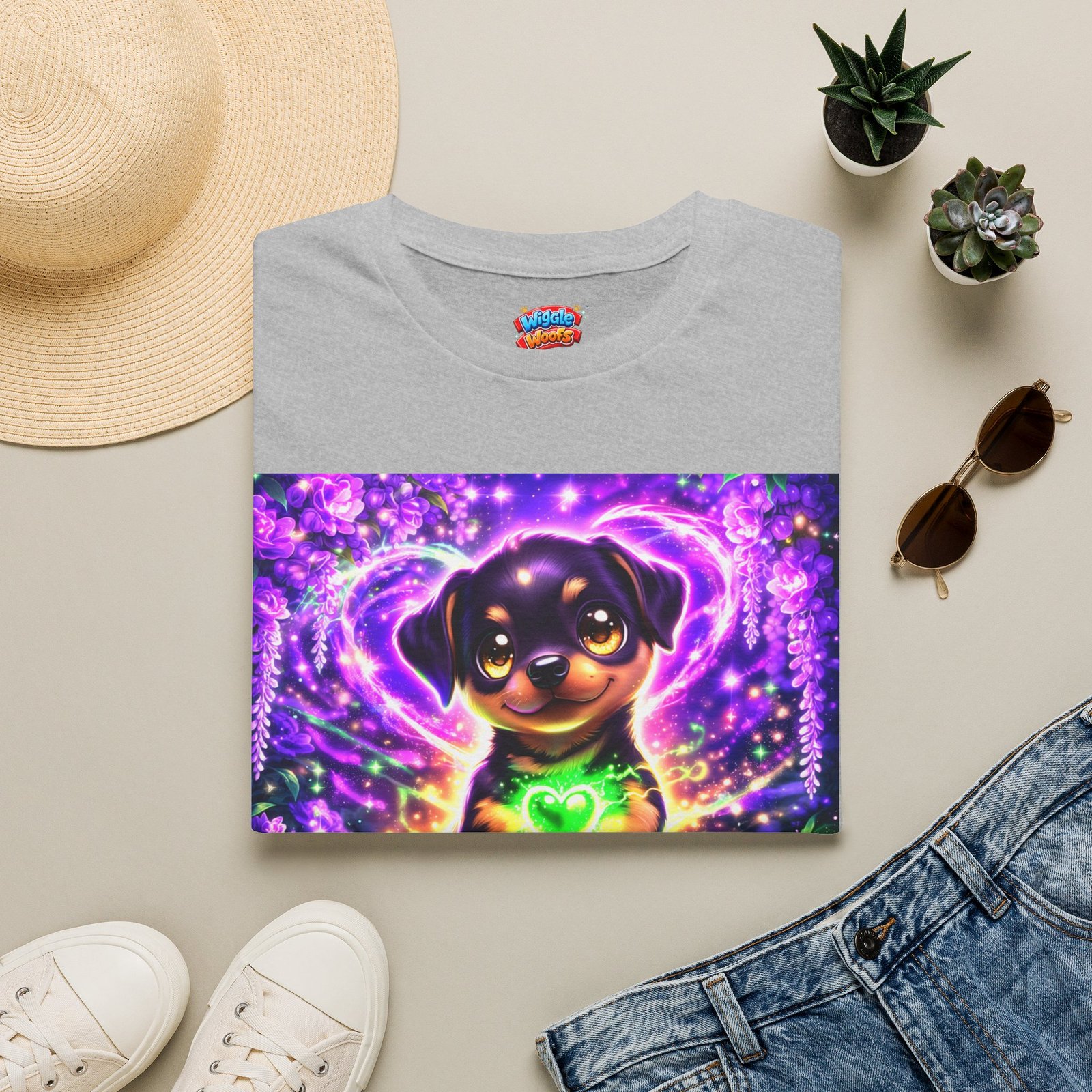 Zeus Wiggle Woofs™ Softstyle Tee - Image 17