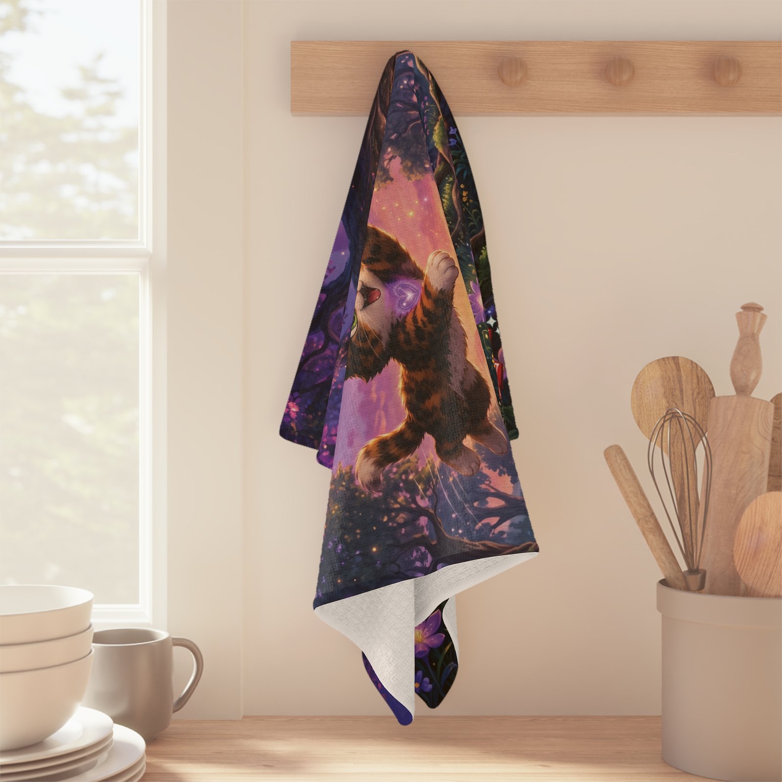 Reese Wiggle Woofs™ Microfiber Tea Towel - Image 6