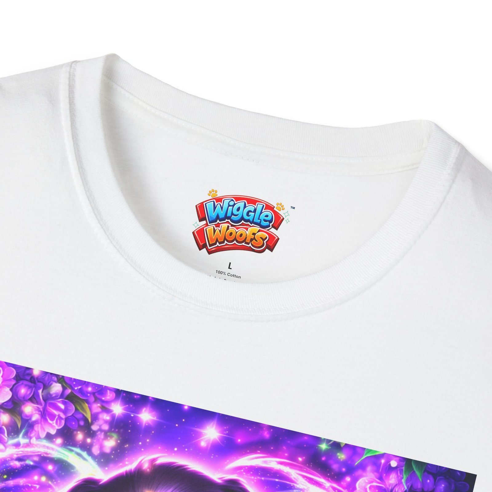 Zeus Wiggle Woofs™ Softstyle Tee - Image 4