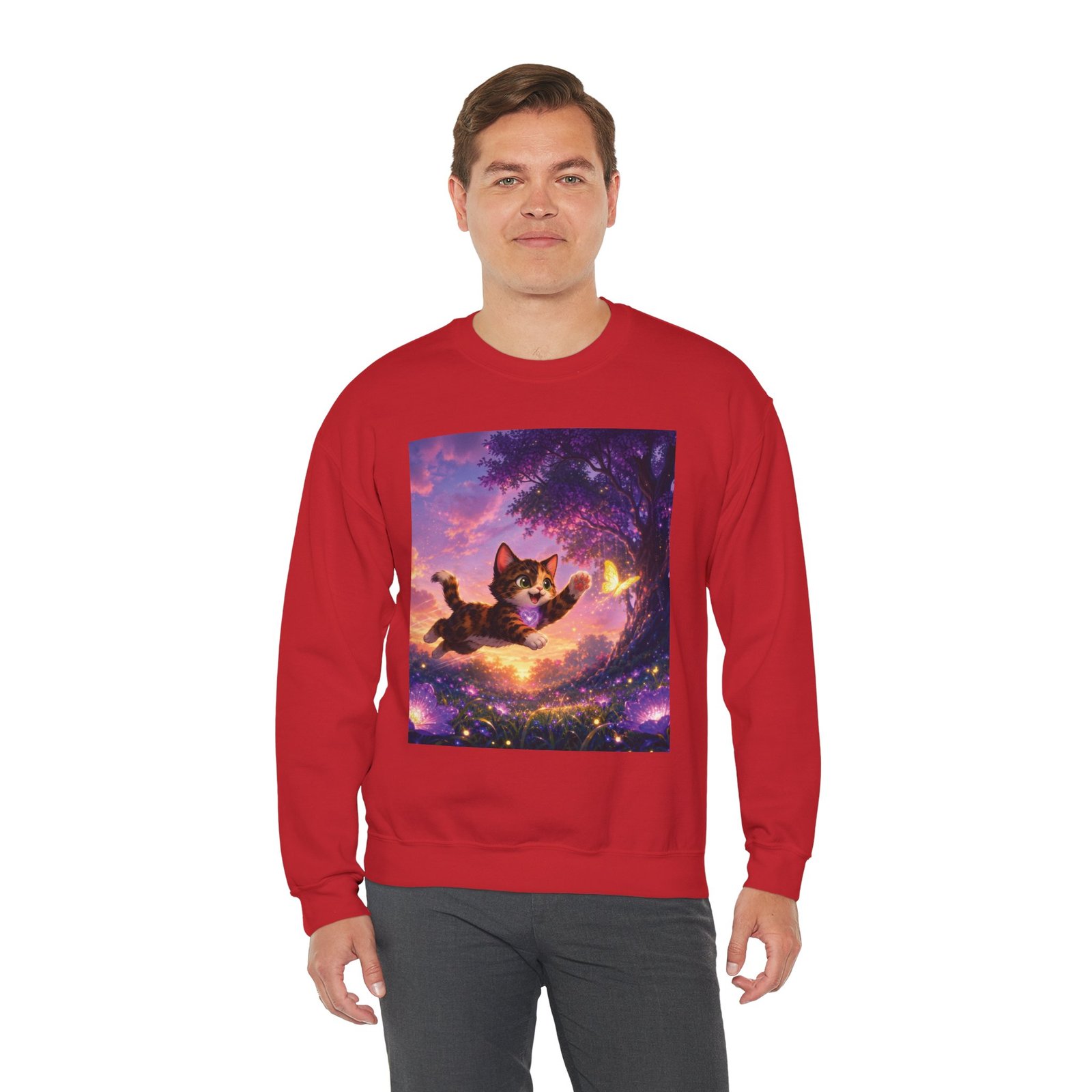 Reese Wiggle Woofs™ Unisex Heavy Blend™ Crewneck Sweatshirt - Image 20
