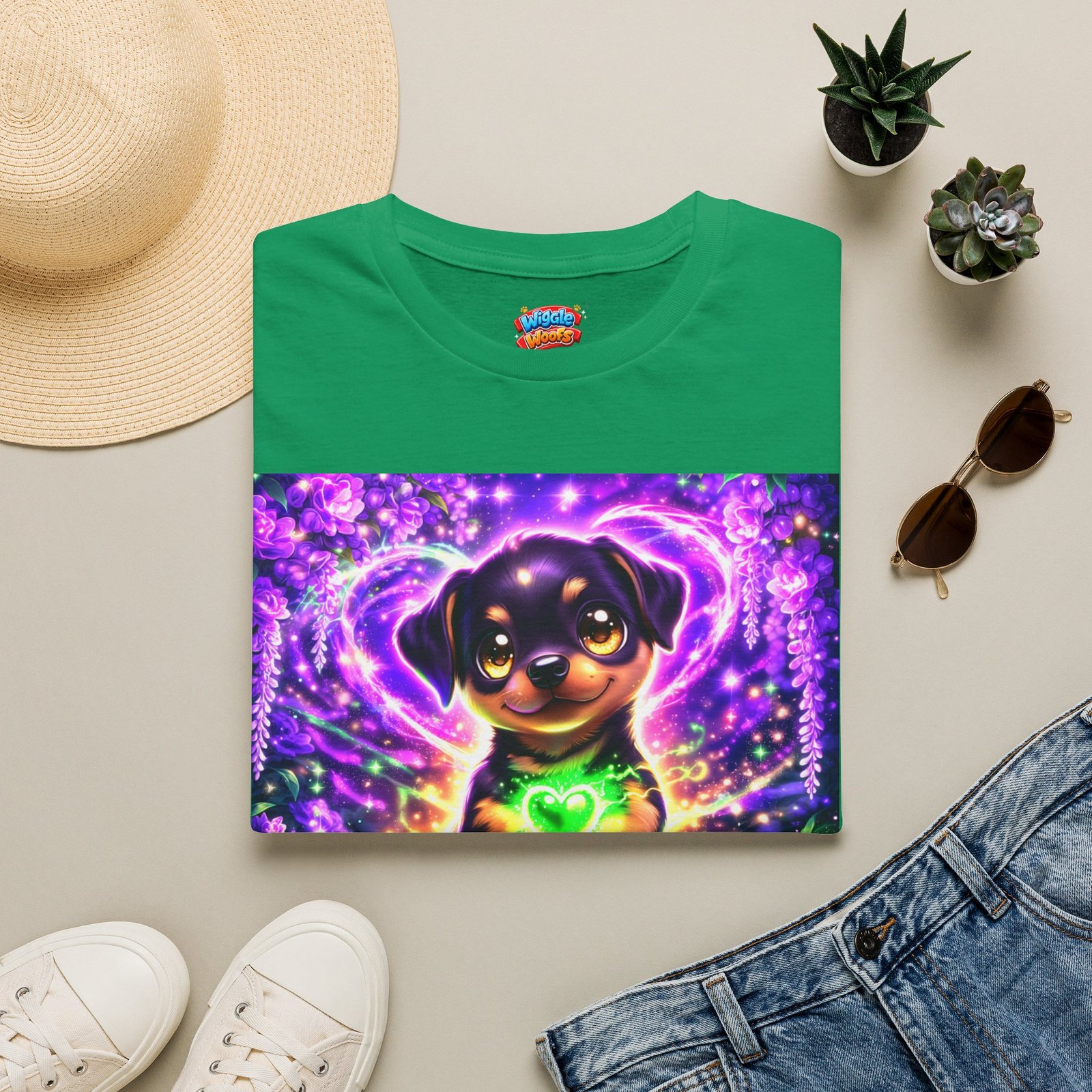Zeus Wiggle Woofs™ Softstyle Tee - Image 42