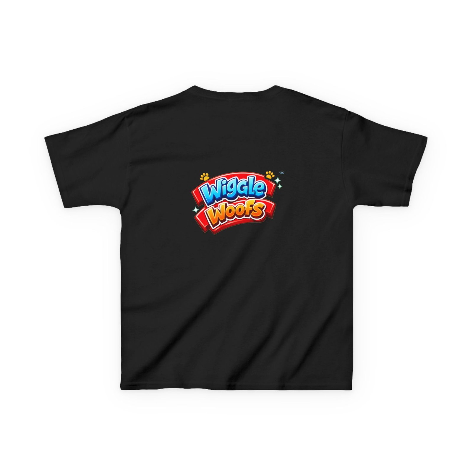A soft, midweight kids tee featuring Tigger, the playful orange tabby from Wiggle Woofs™ - Image 7