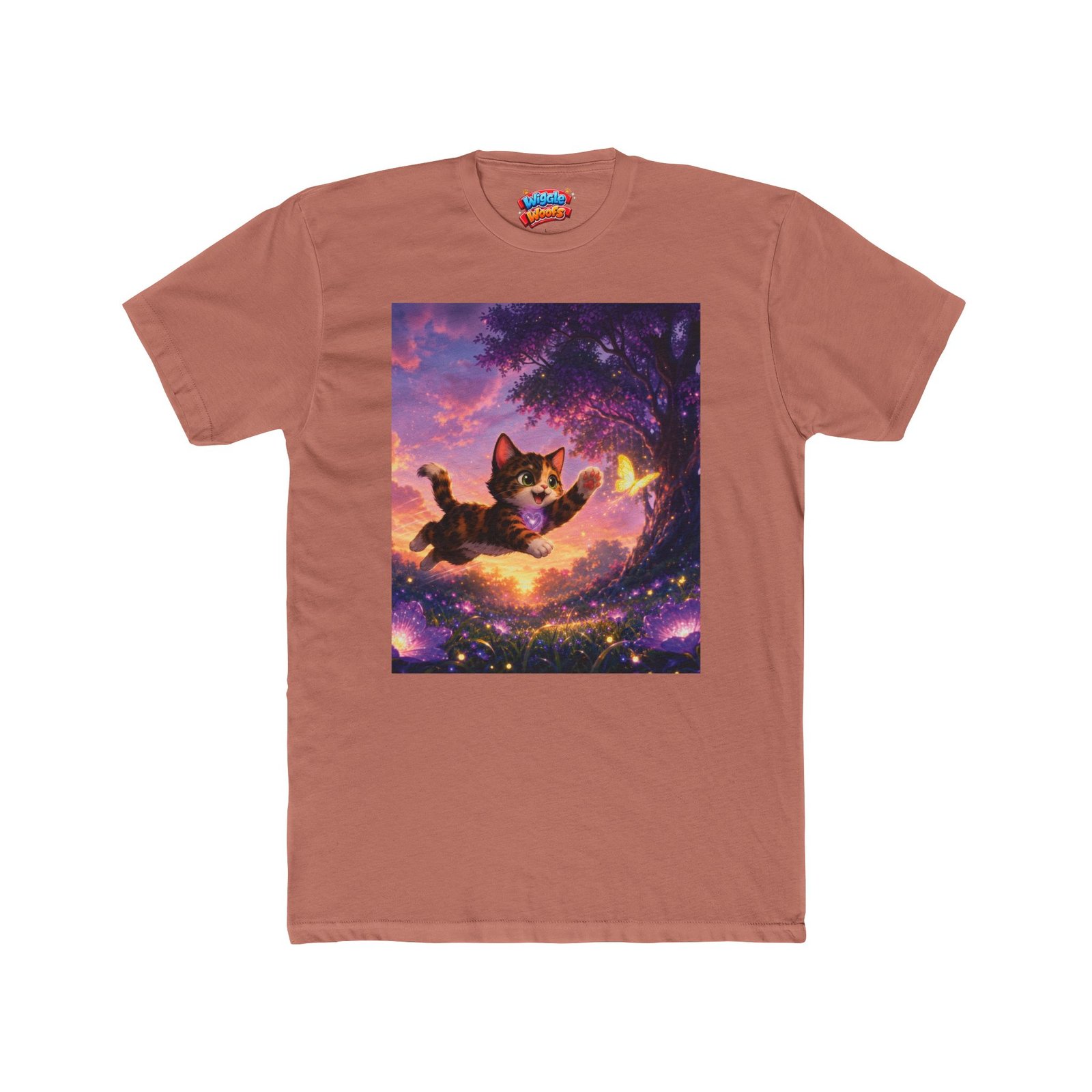Reese Wiggle Woofs™ Unisex Cotton Crew Tee - Image 5