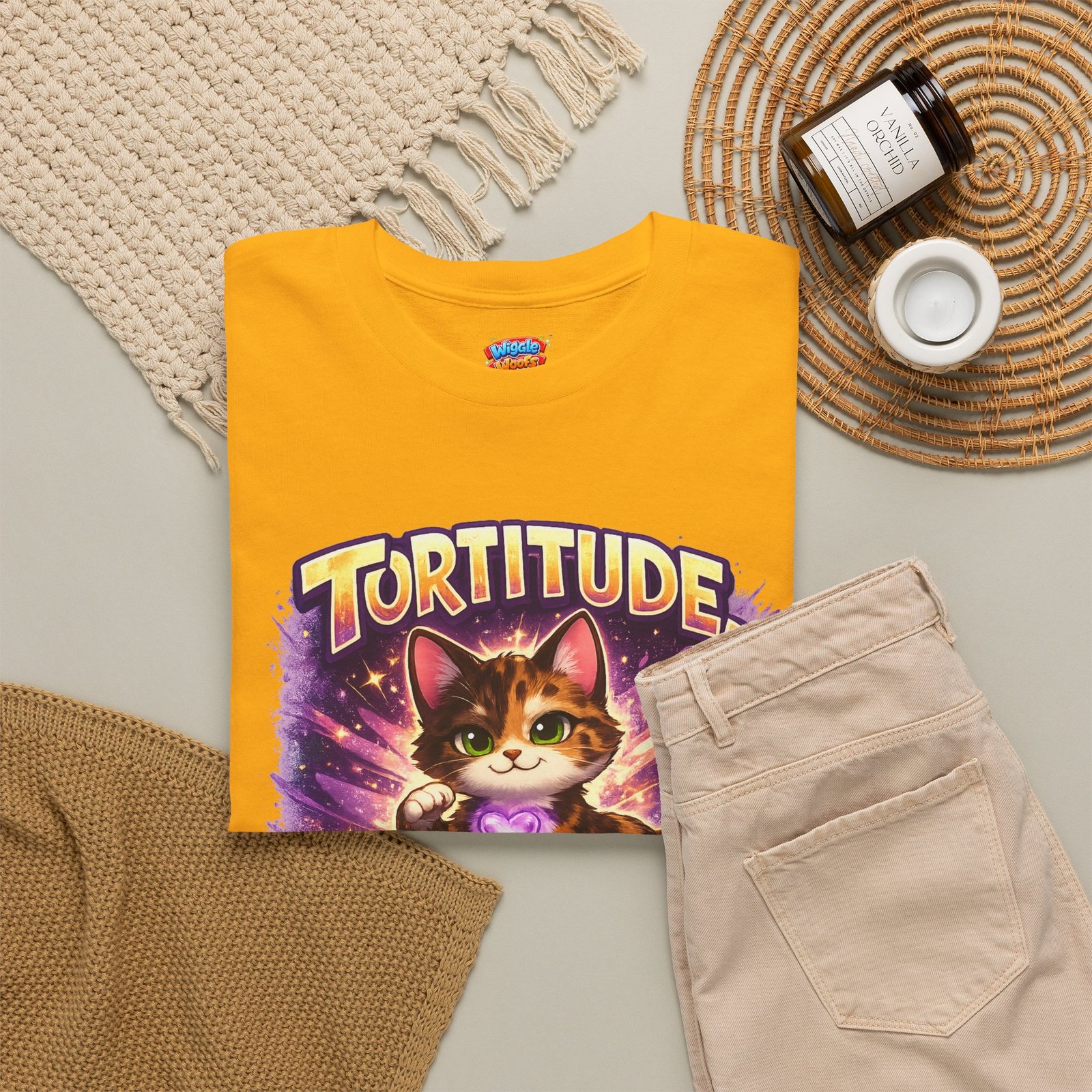 Reese Tortitude Wiggle Woofs™ Heavy Cotton Tee - Image 81