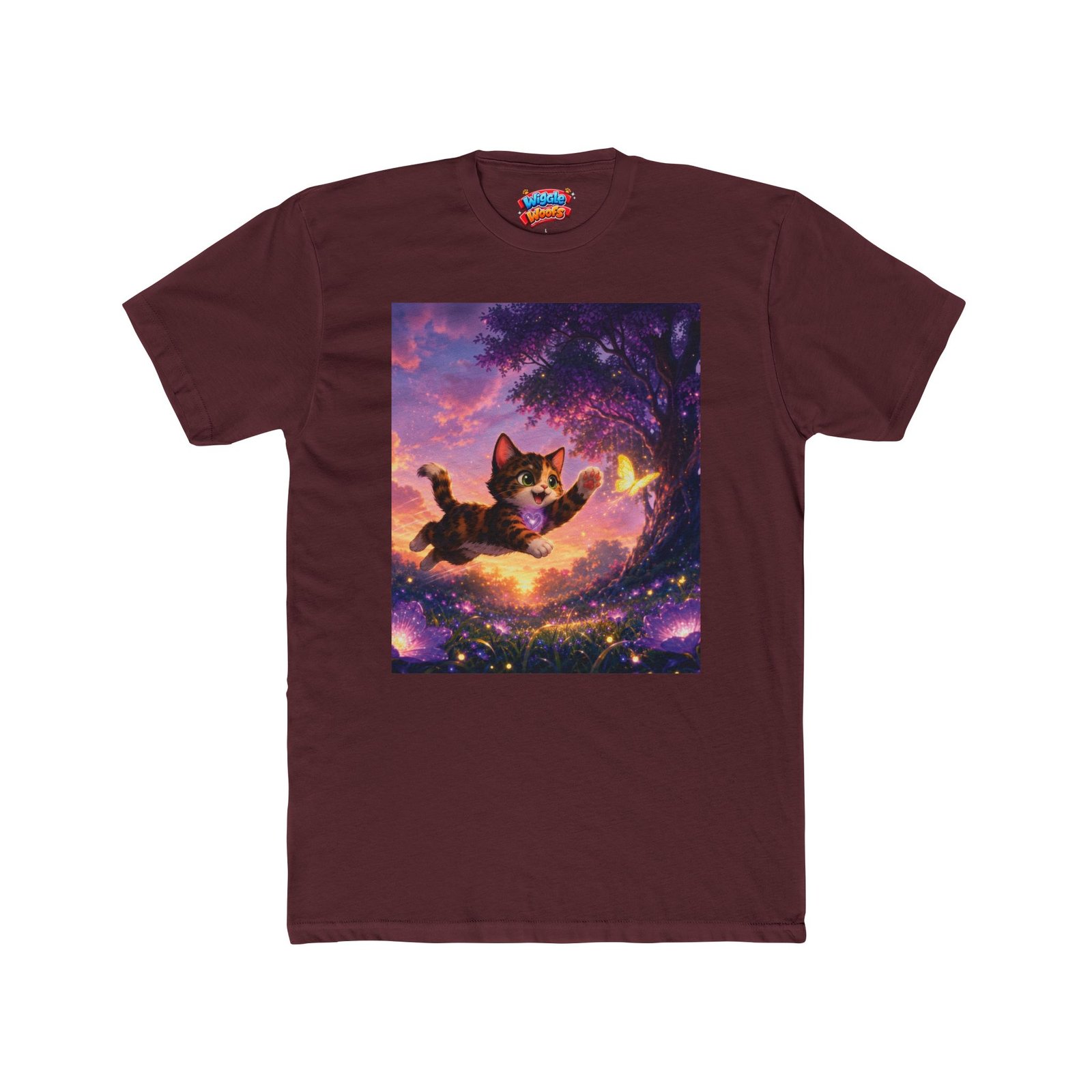 Reese Wiggle Woofs™ Unisex Cotton Crew Tee - Image 17