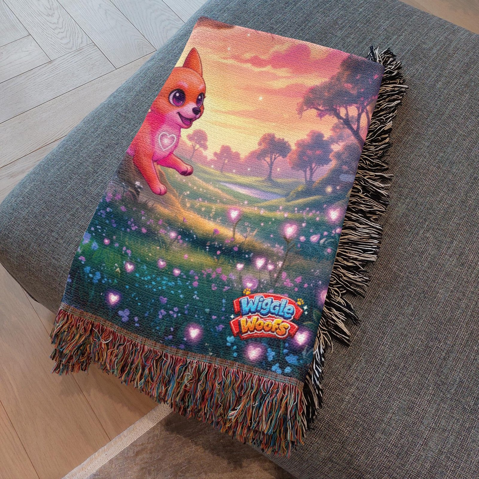 Penny Wiggle Woofs™ Woven Blankets - Image 5